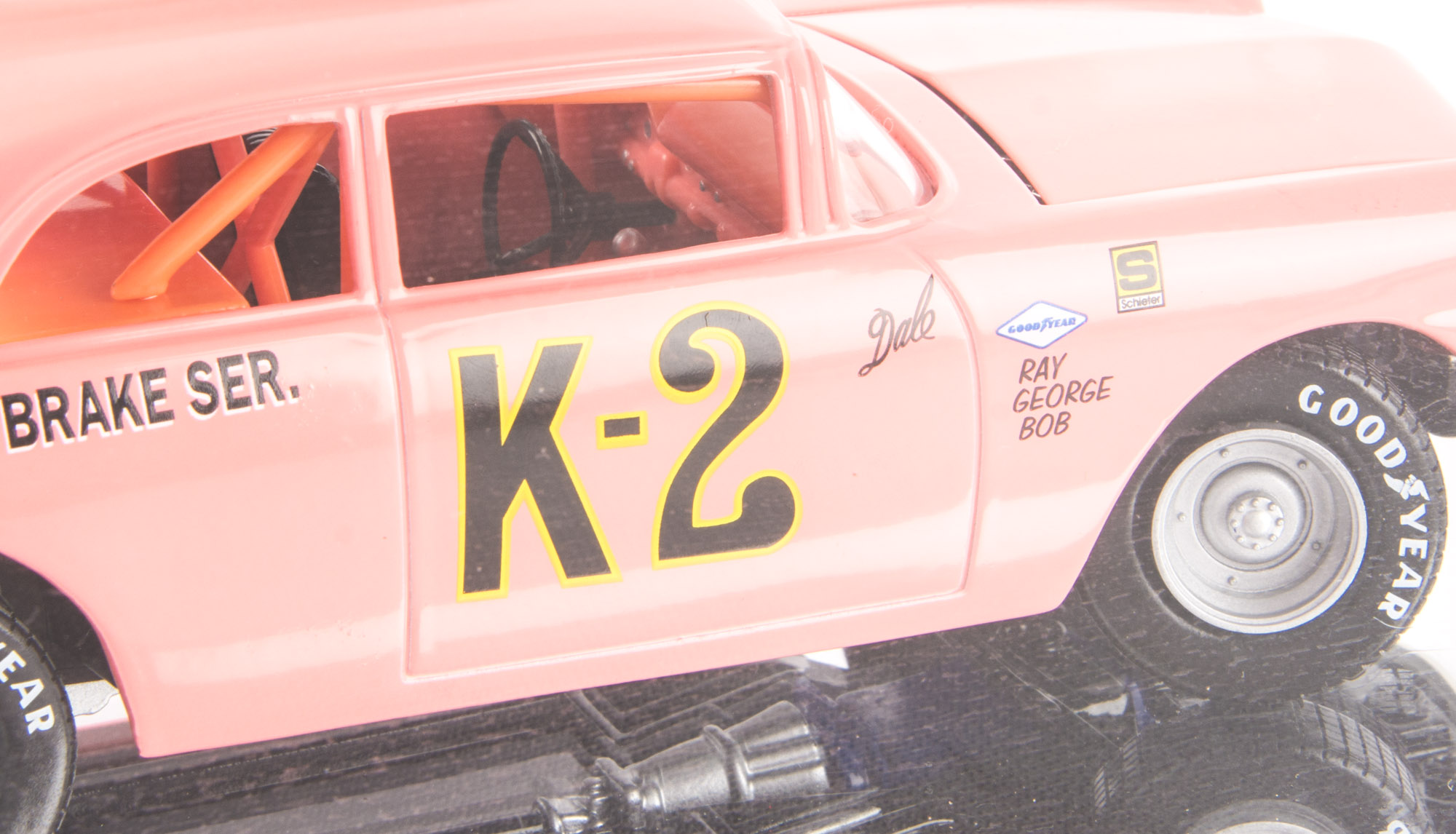 Pair of Dale Earnhardt Sr. K-2 1956 Ford Victoria Die-Cast Cars