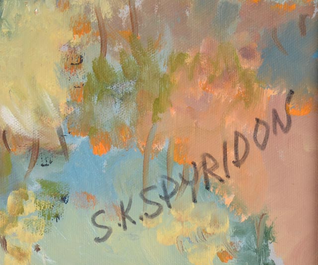 Dr. Sophocles Karl Spyridon Original Oil Painting on Canvas