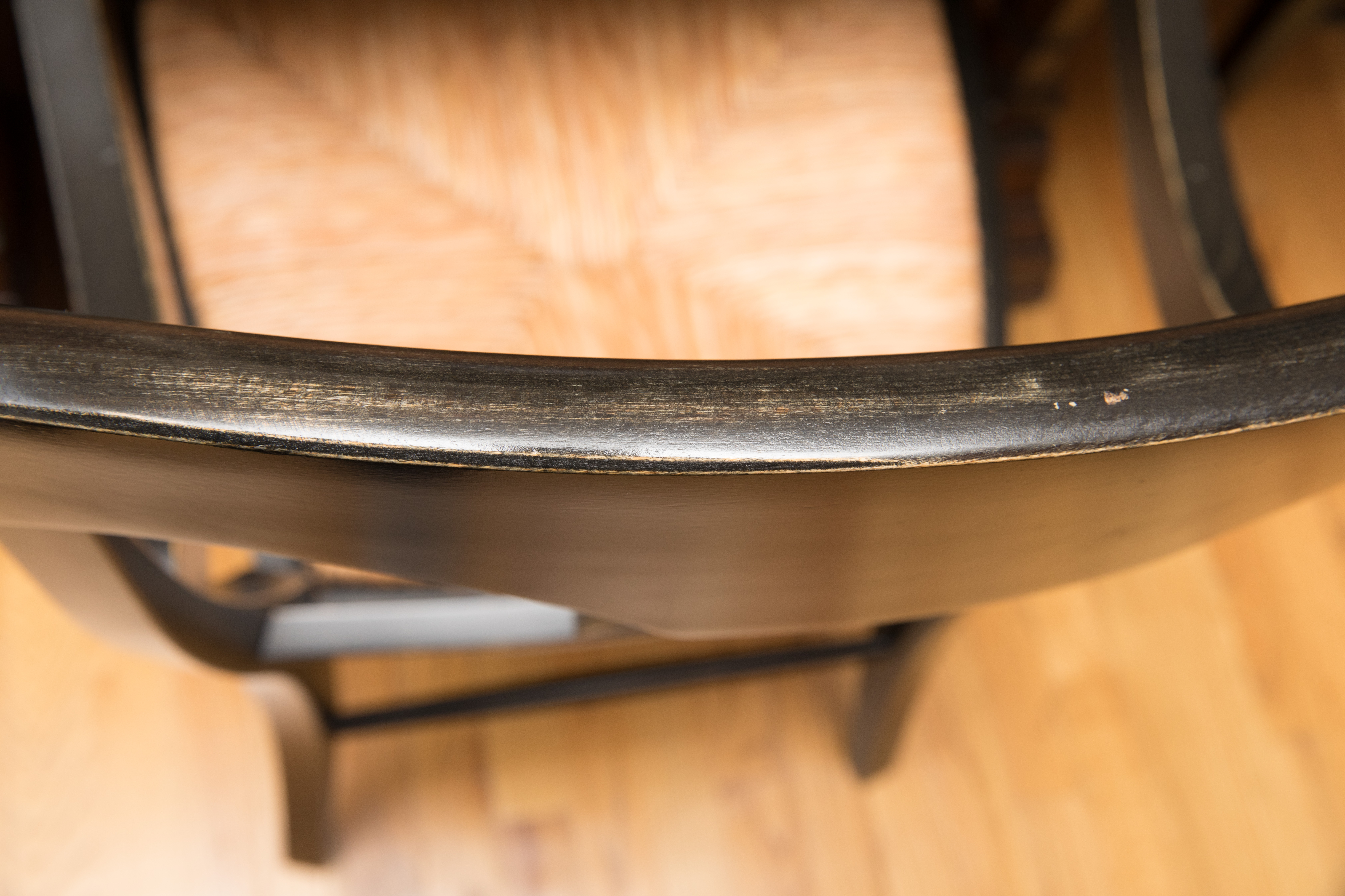 Pottery Barn "Napoleon®" Rush Seat Dining Chair Set of Nine