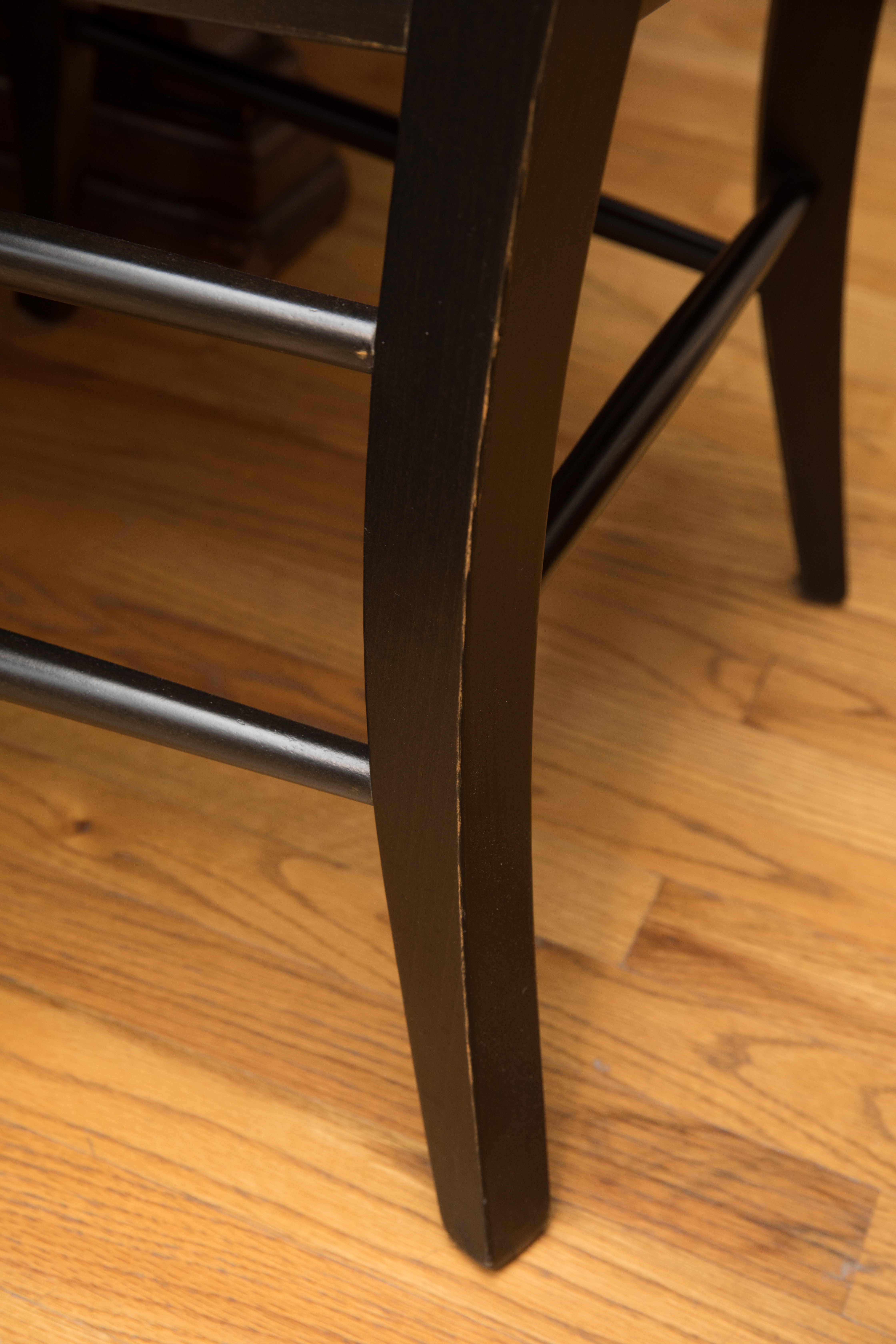 Pottery Barn "Napoleon®" Rush Seat Dining Chair Set of Nine