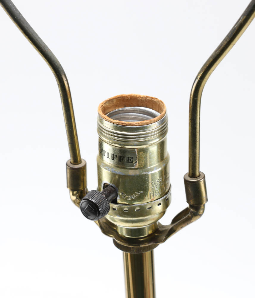 Vintage Brass Table Lamp by Stiffel