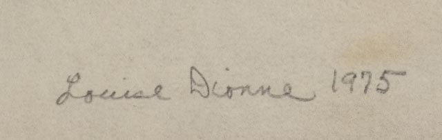 Louise Dionne Original Chinese Watercolor of an Owl