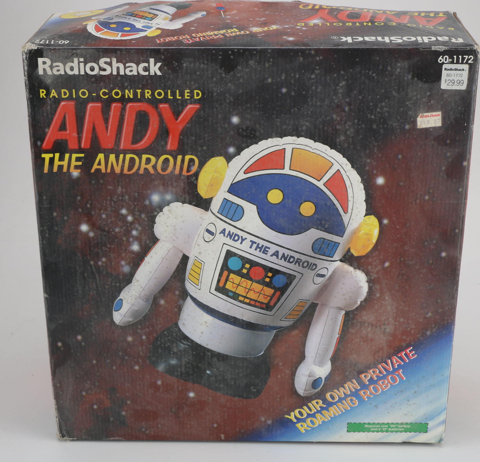 Modern "Andy the Android" Toy