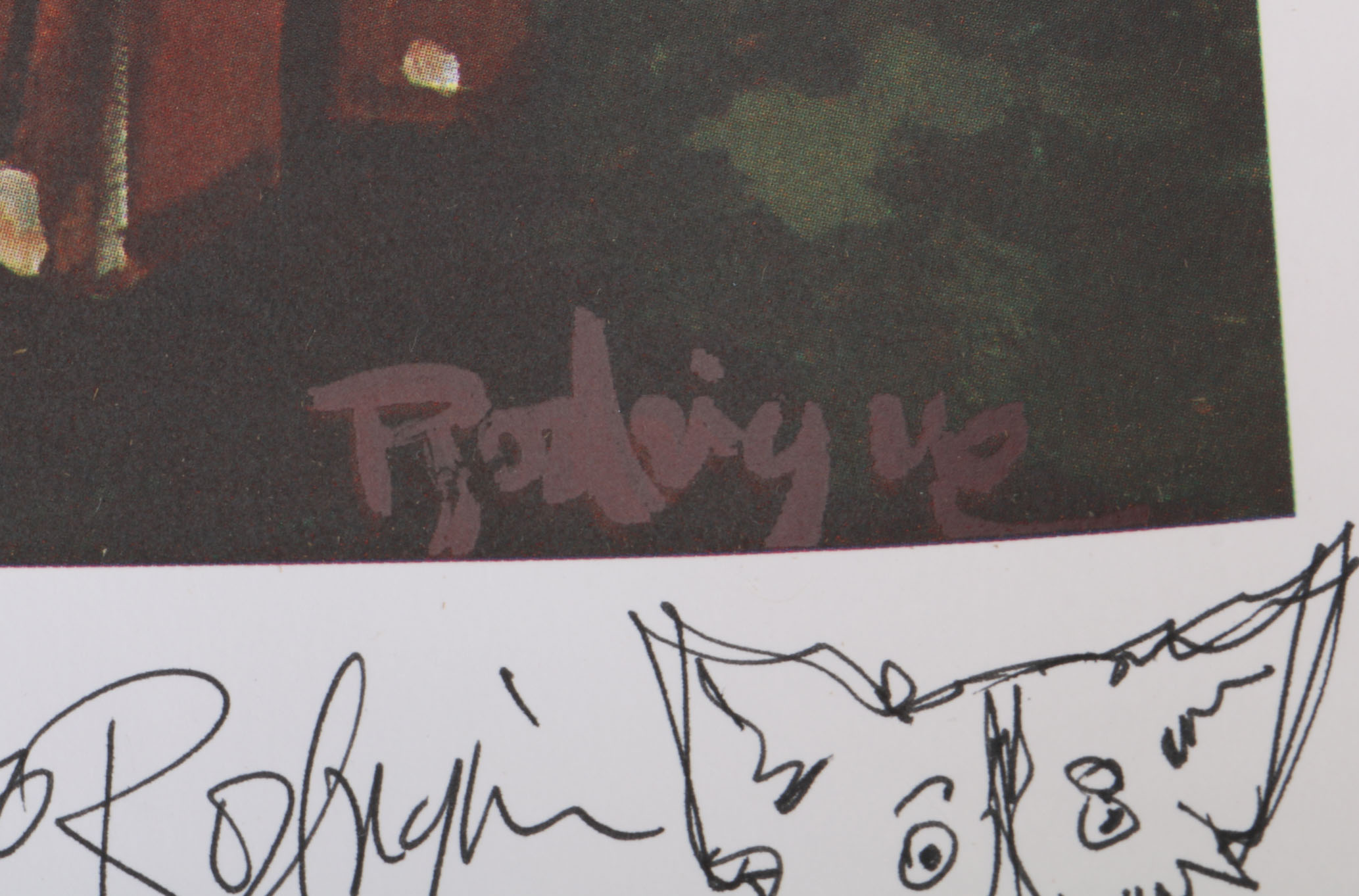 George Rodrigue Signed Event Poster