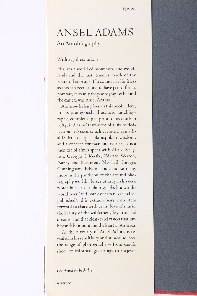 Ansel Adams Books