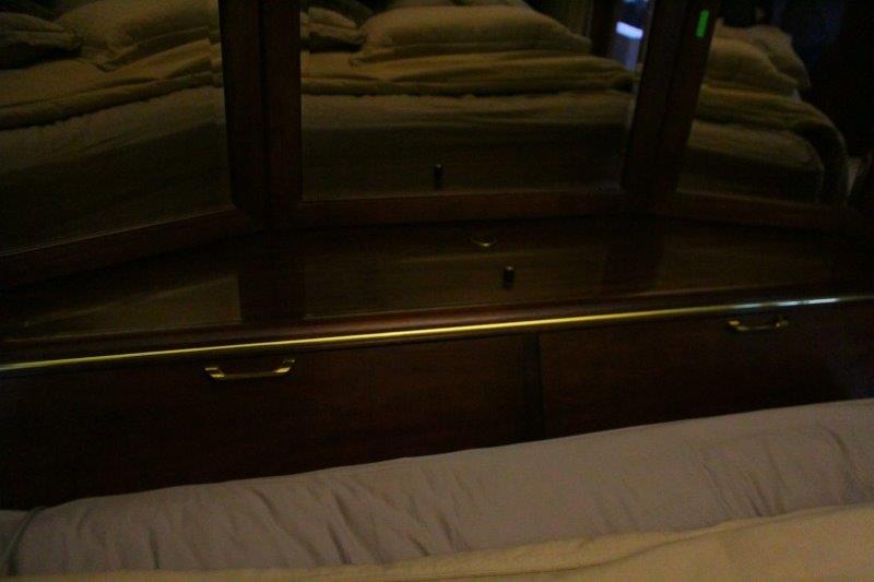 Thomasville Queen-Size Bed Frame with Cabinets and Drawers