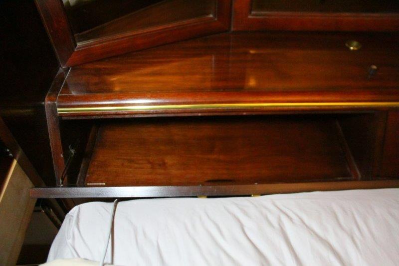 Thomasville Queen-Size Bed Frame with Cabinets and Drawers