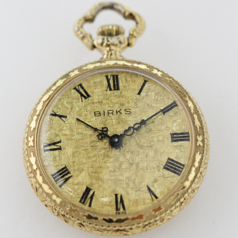 Vintage Birks Gold Filled Women's Pocketwatch
