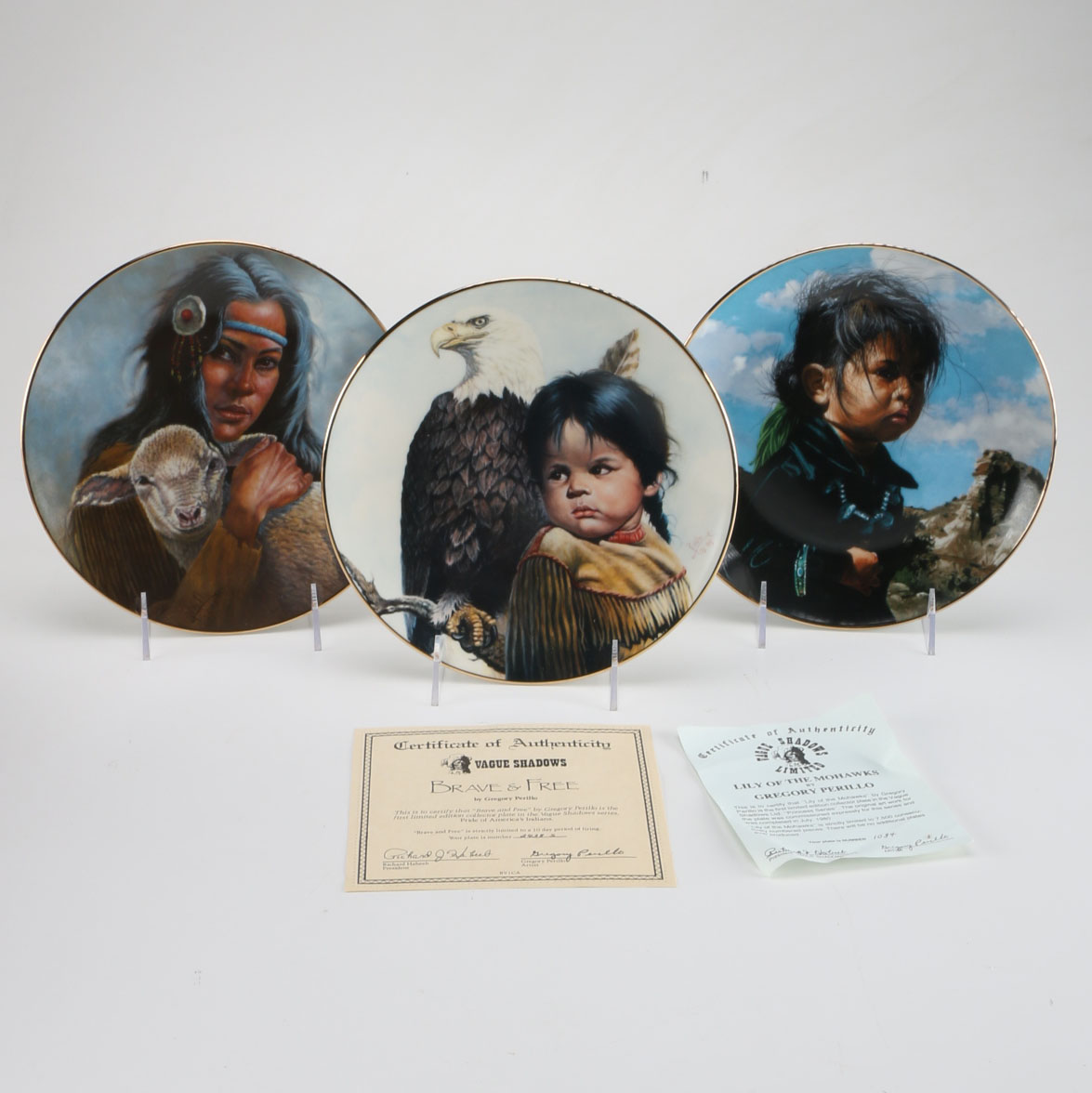 Native American Decorative Plates