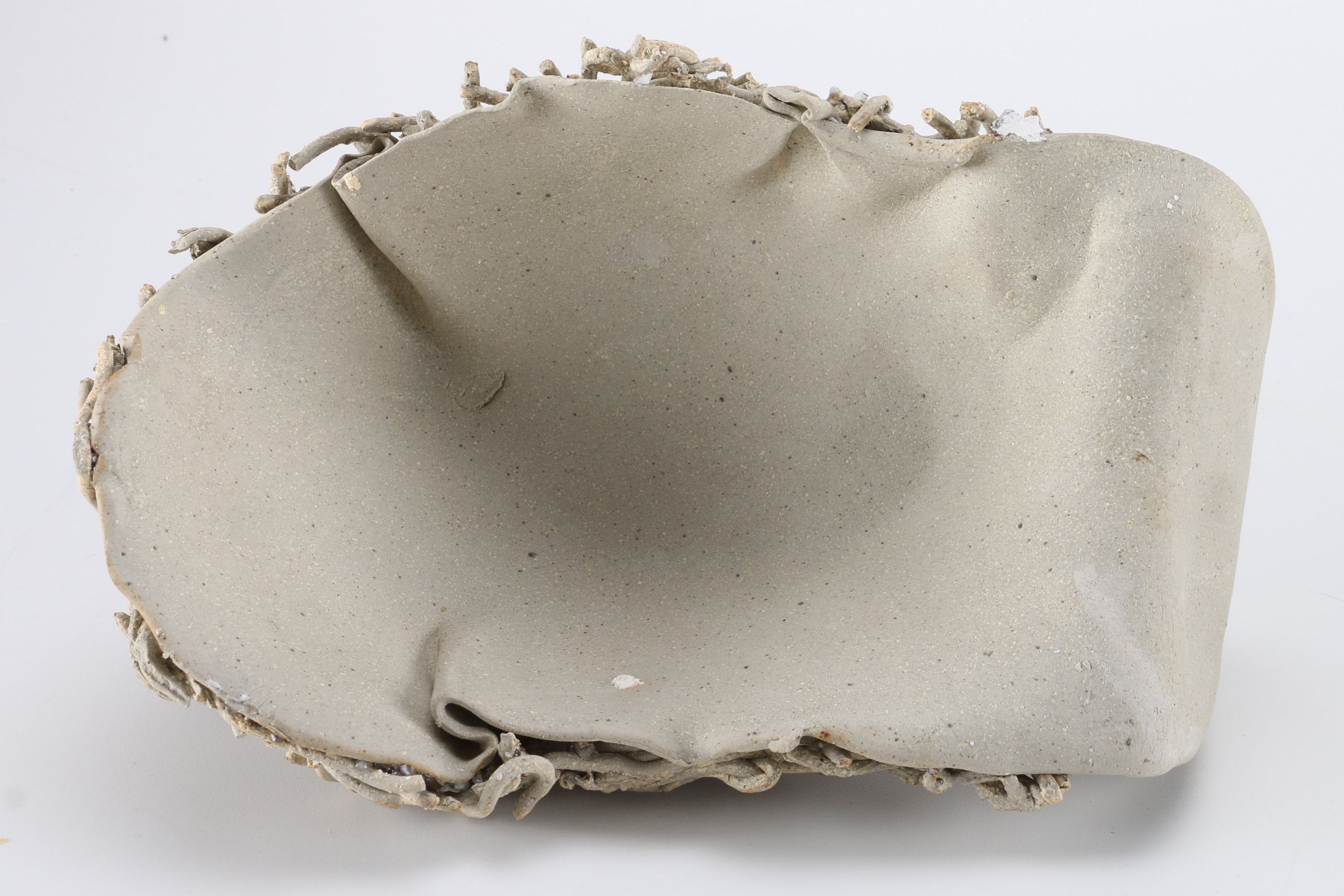 Concrete and Metal Face Sculptures by Donald S. Wilson