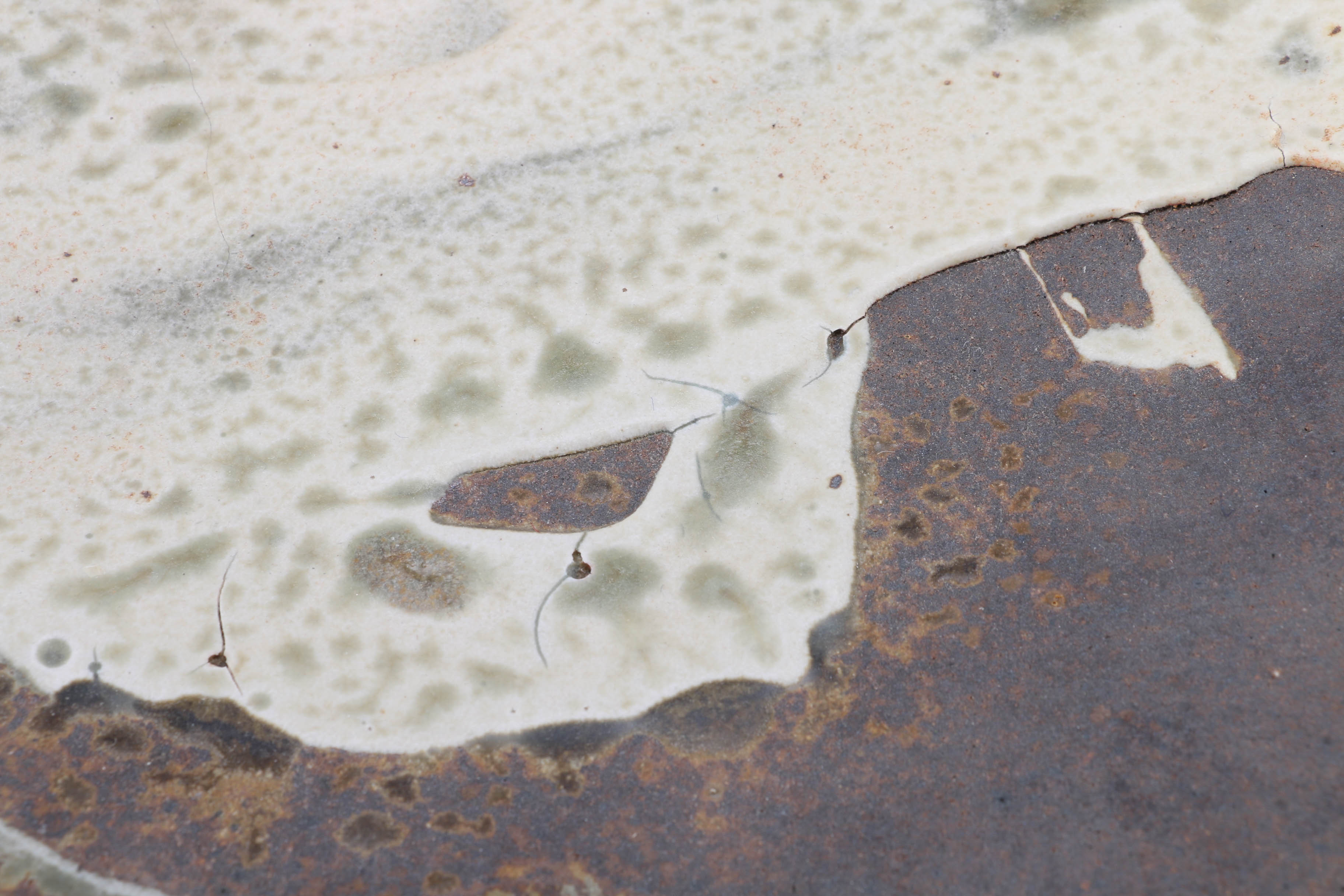 Heavy Painted Art Platter