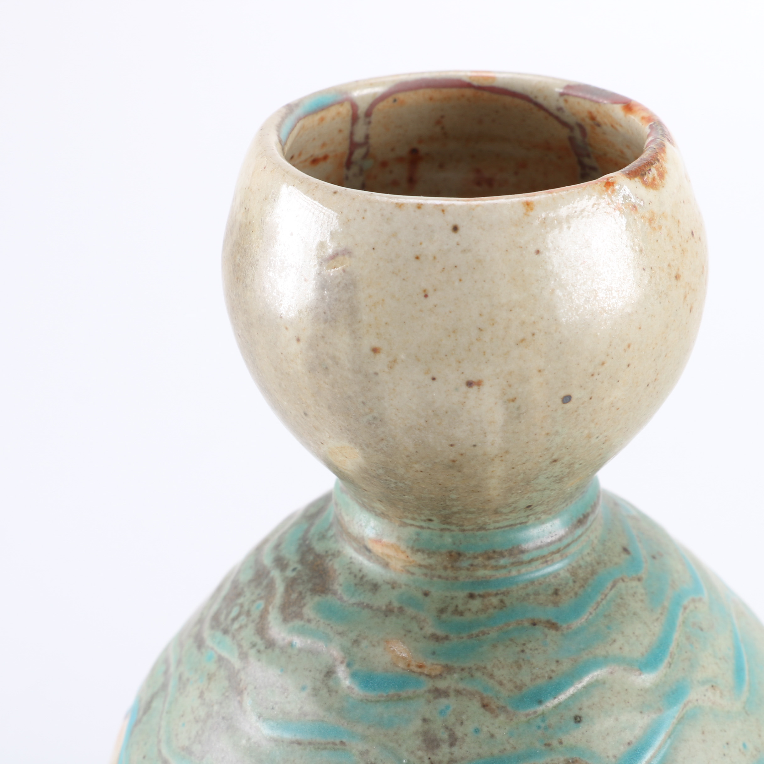 Handmade and Signed Clay Vases