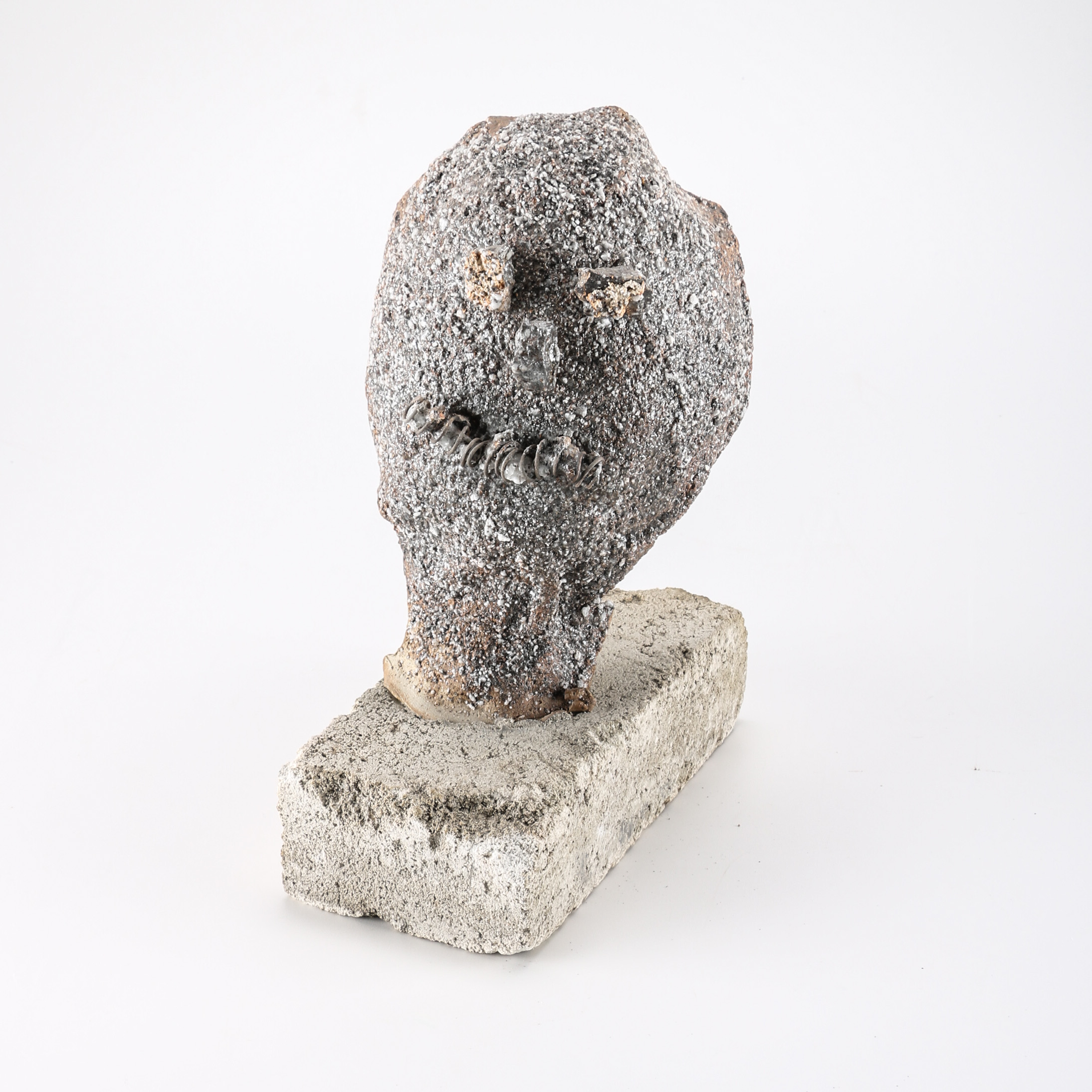 Unique and Signed Concrete Artwork by Donald S. Wilson