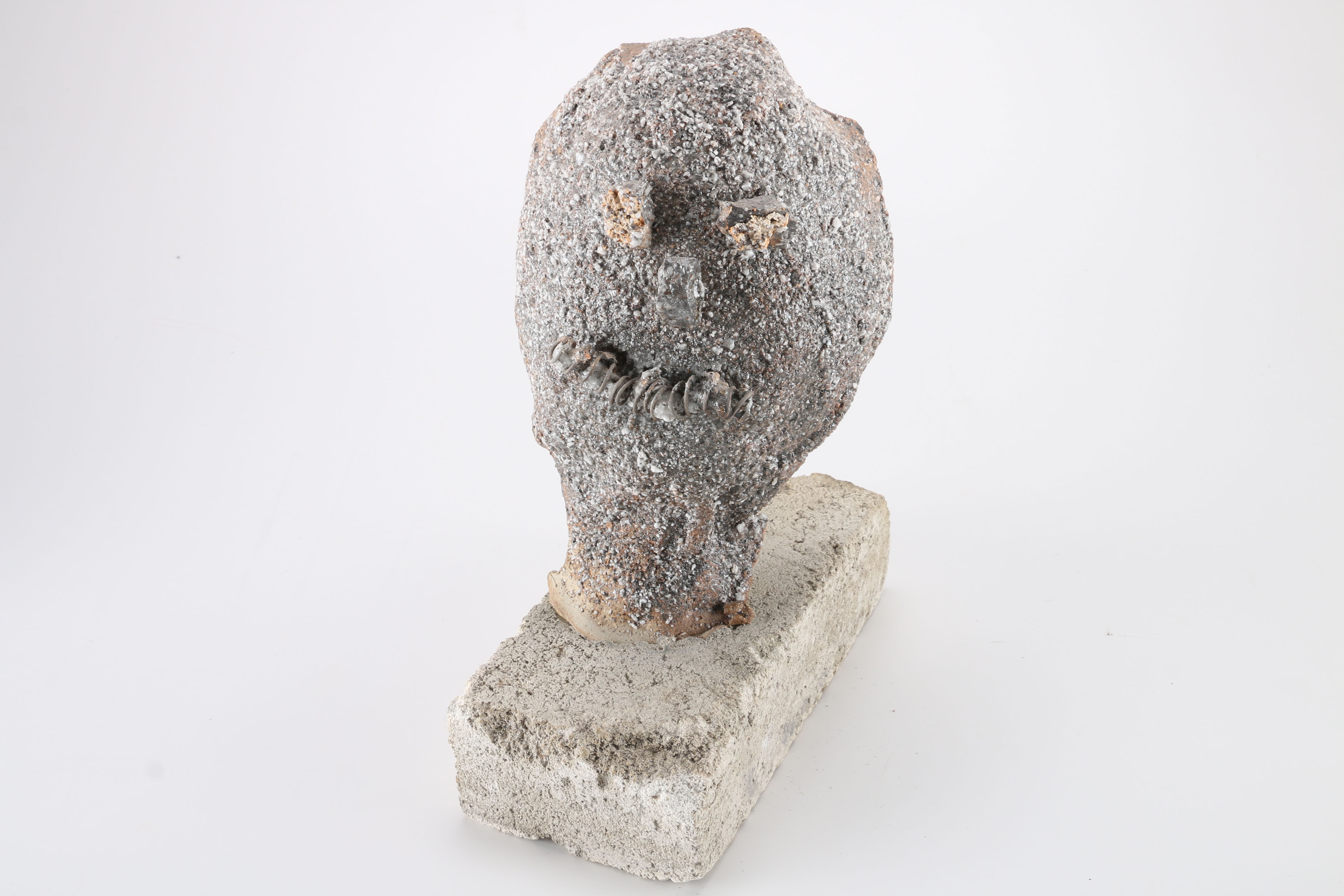 Unique and Signed Concrete Artwork by Donald S. Wilson