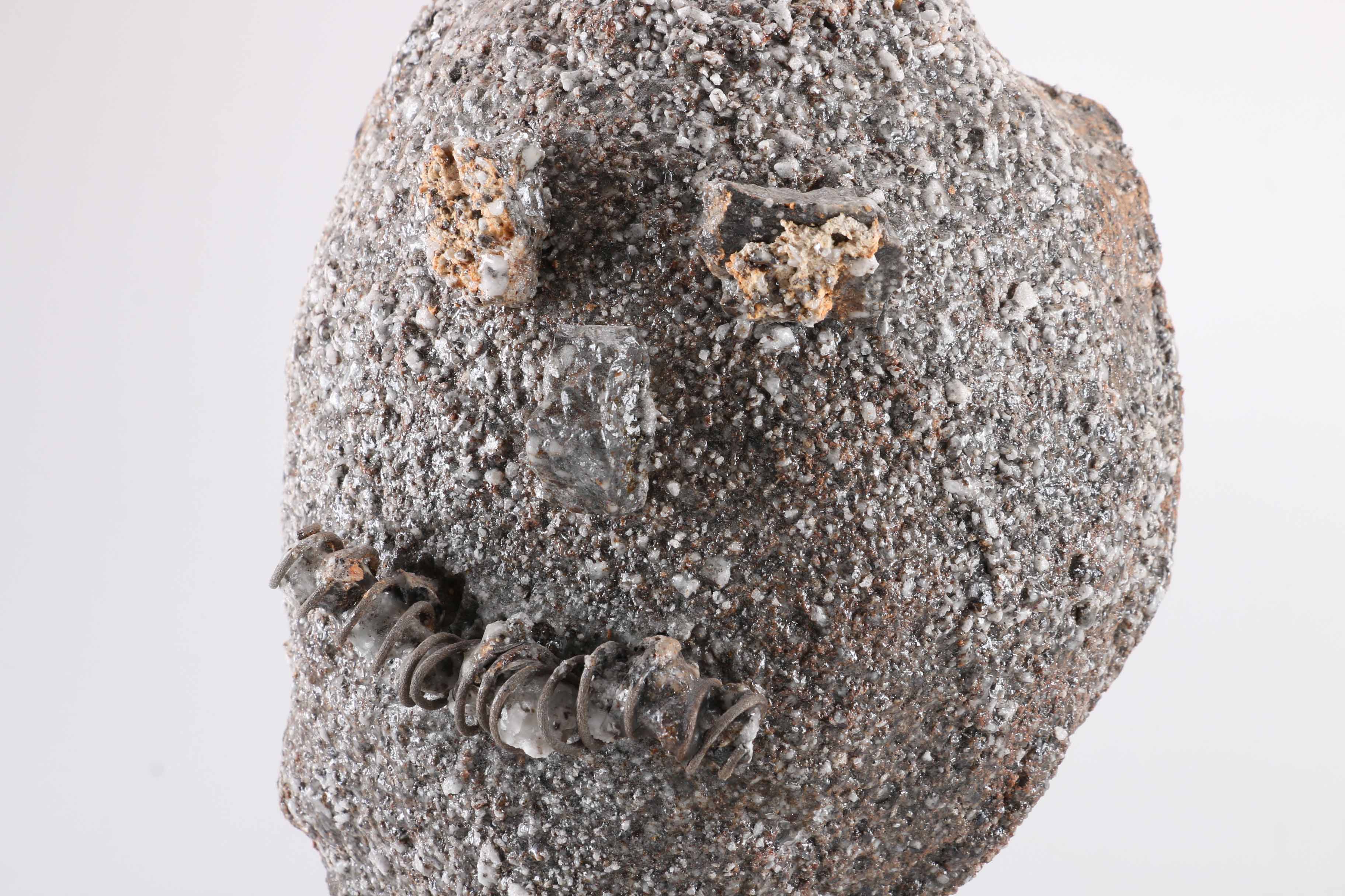 Unique and Signed Concrete Artwork by Donald S. Wilson