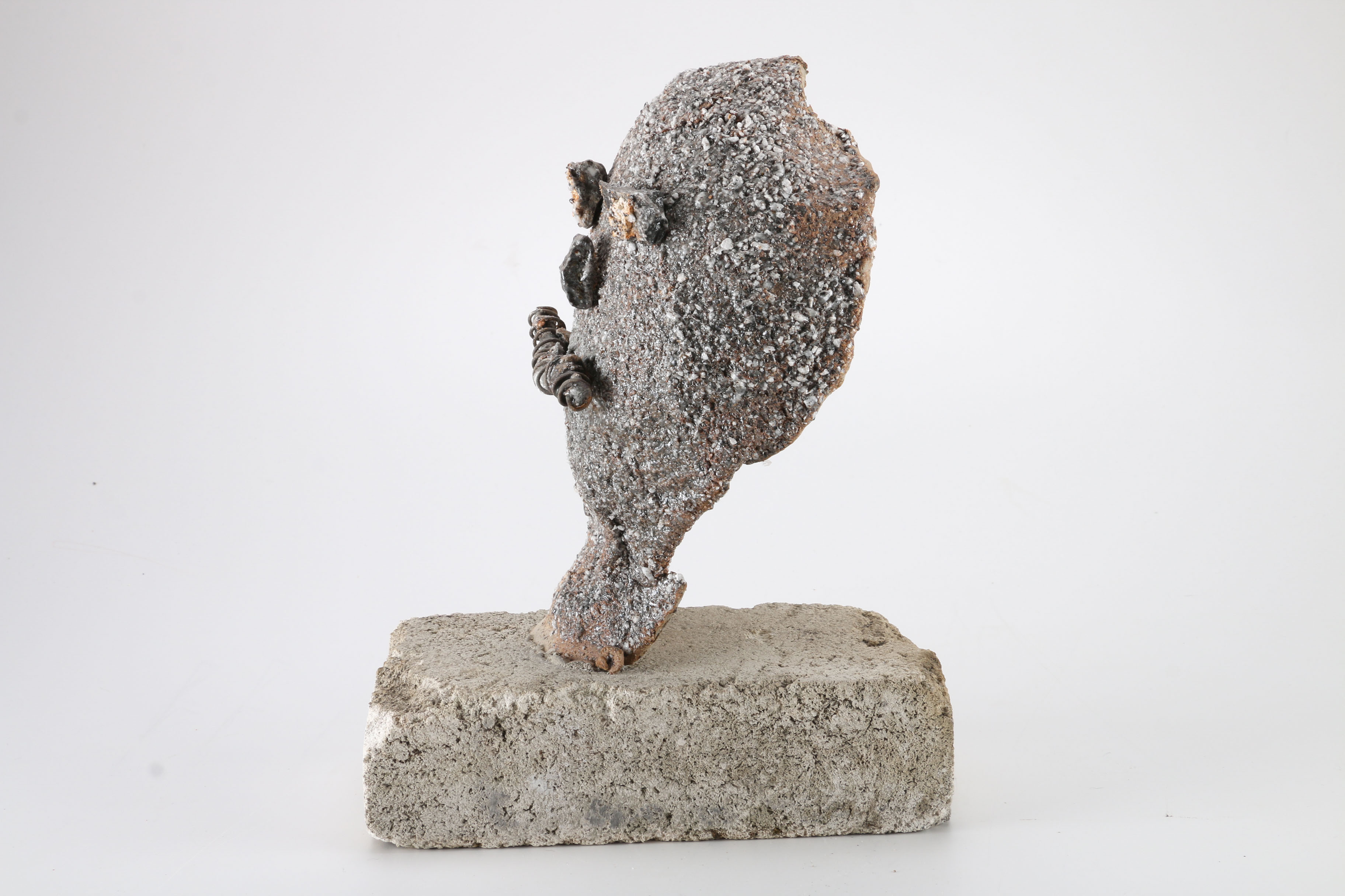 Unique and Signed Concrete Artwork by Donald S. Wilson