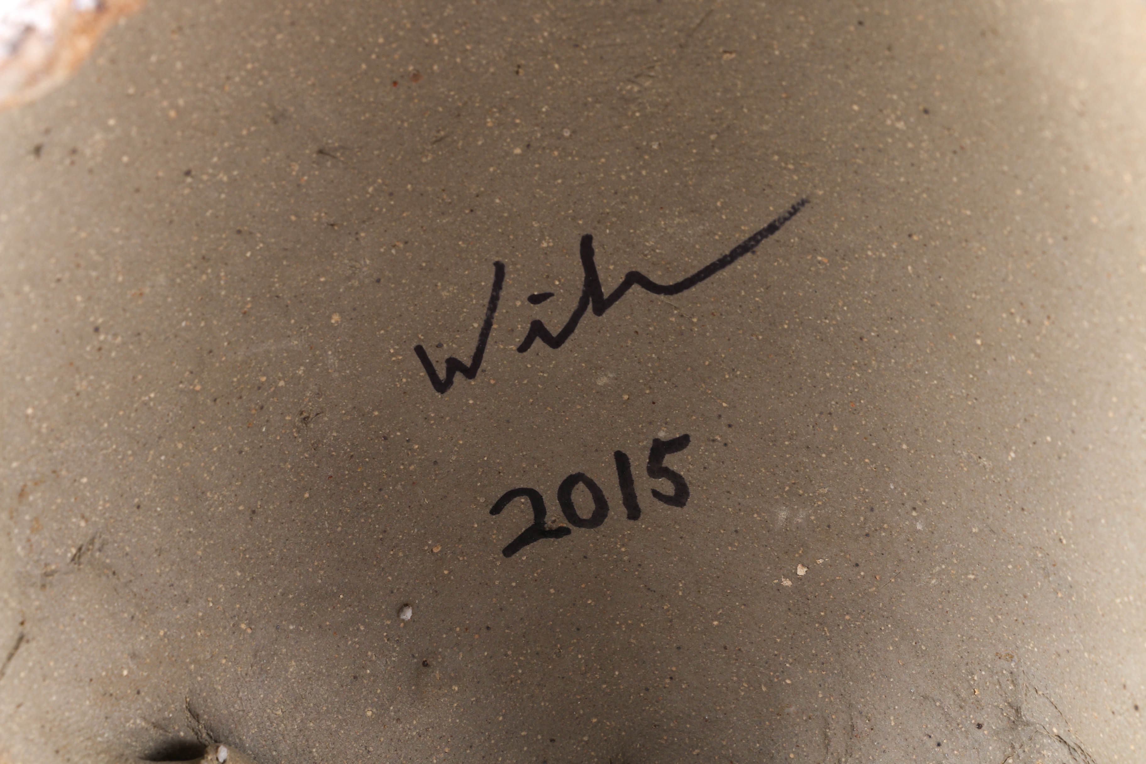 Unique and Signed Concrete Artwork by Donald S. Wilson