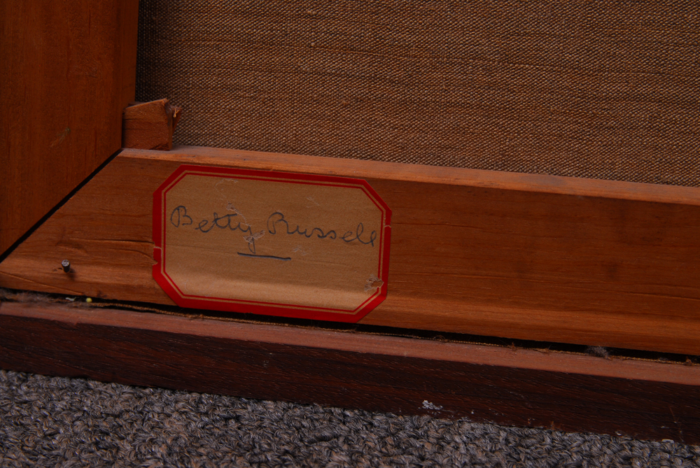 Barbara Swan Signed Oil on Canvas Painting