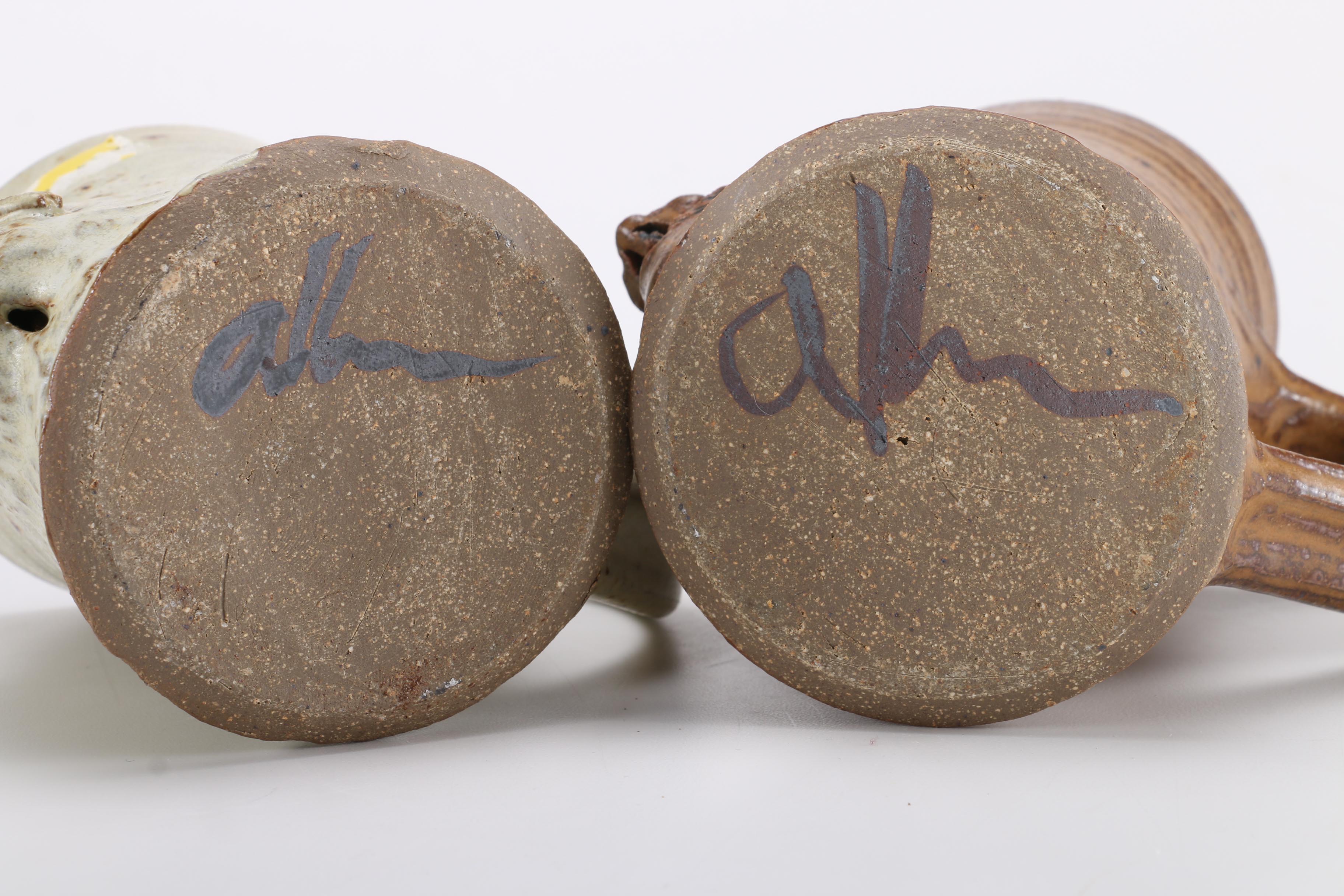 Collection of Mugs with Faces