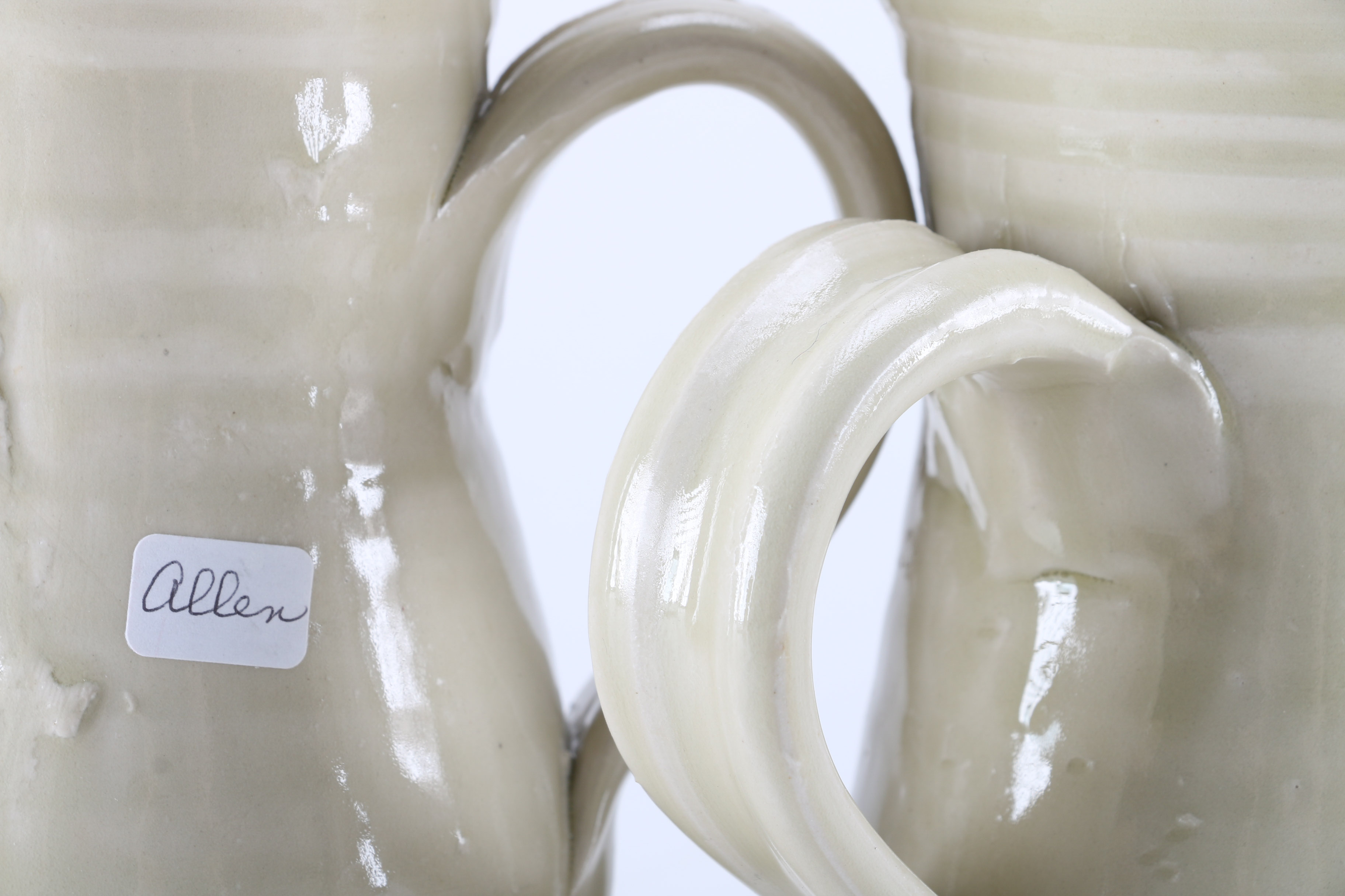 Collection of Mugs with Faces