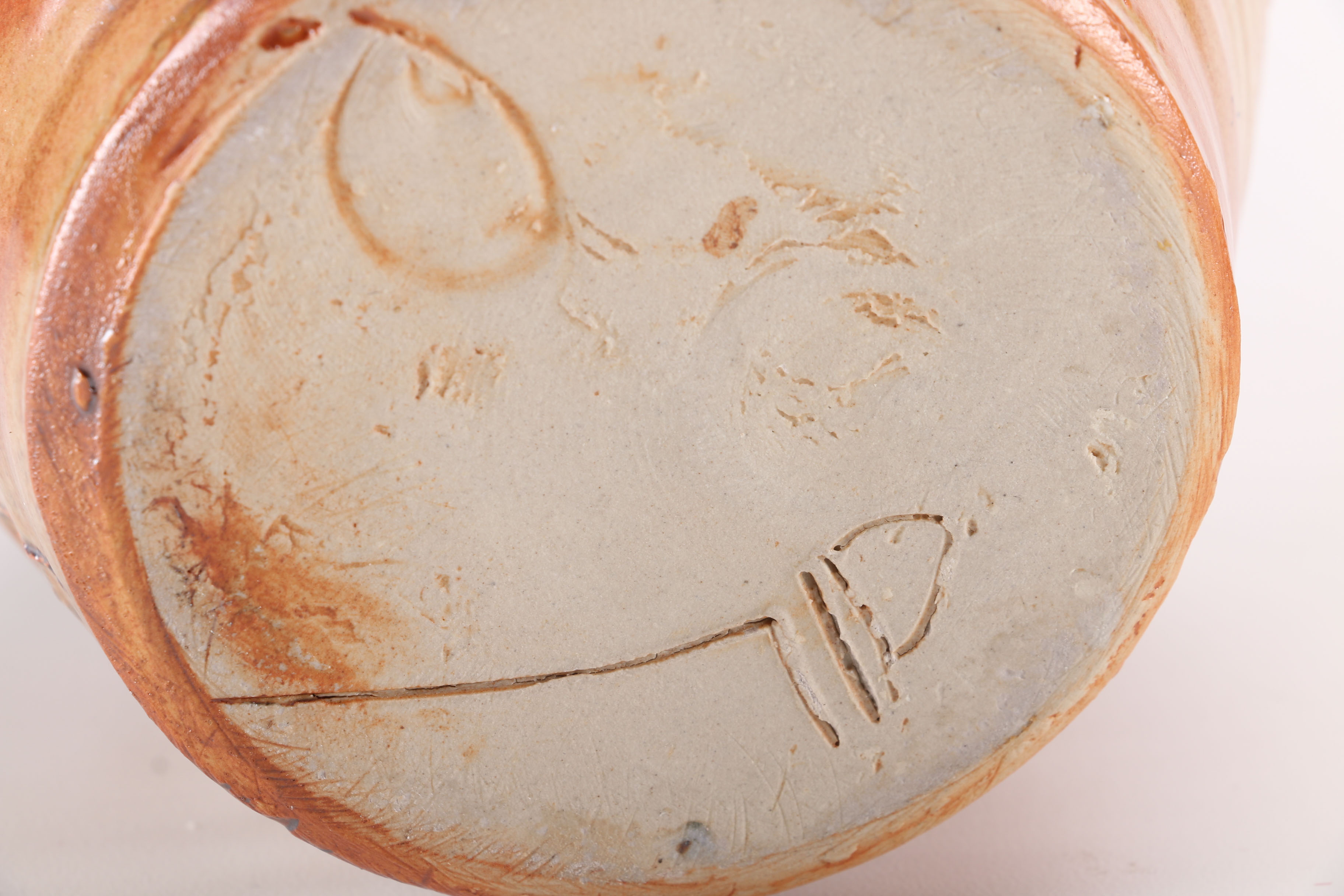 Clay Face Pottery Containers by Bob Allen