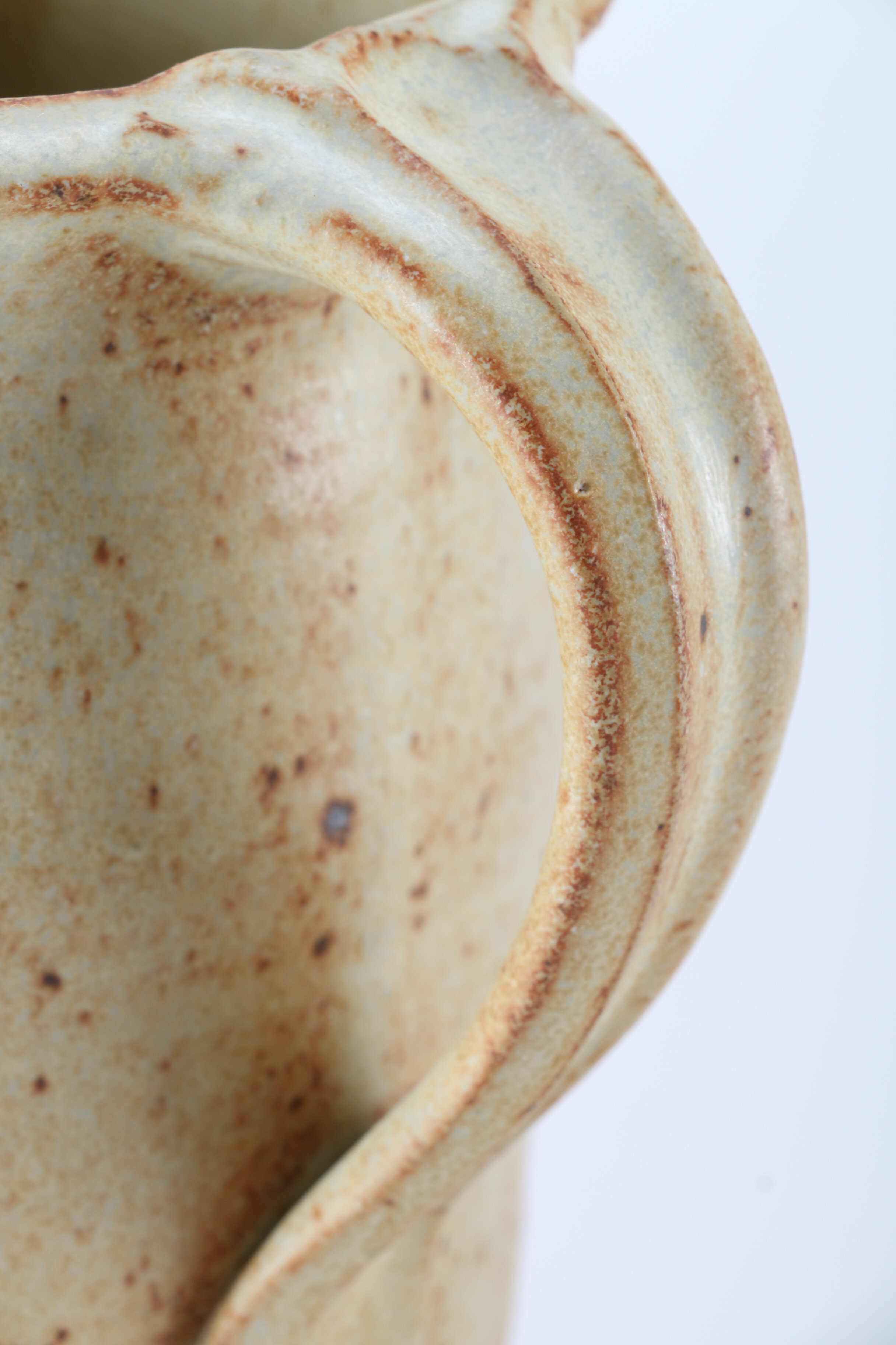 Clay Face Pottery Containers by Bob Allen