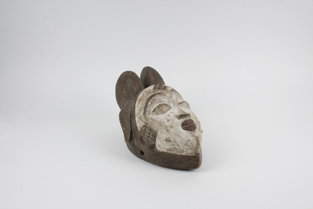 Carved West African Punu Mask
