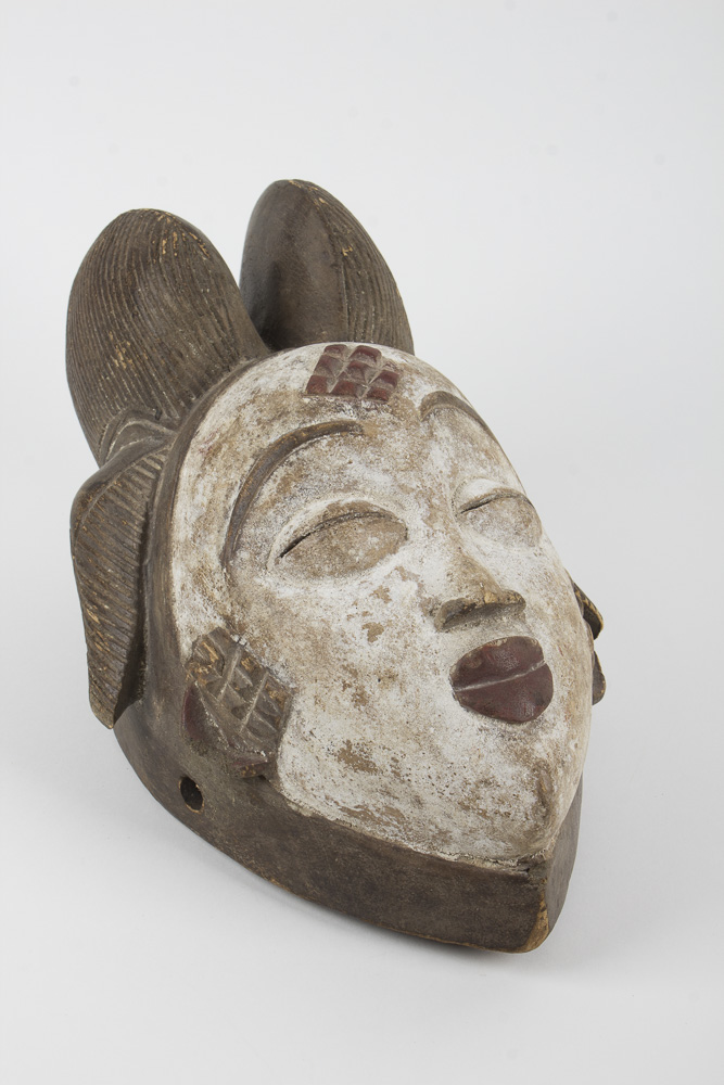 Carved West African Punu Mask