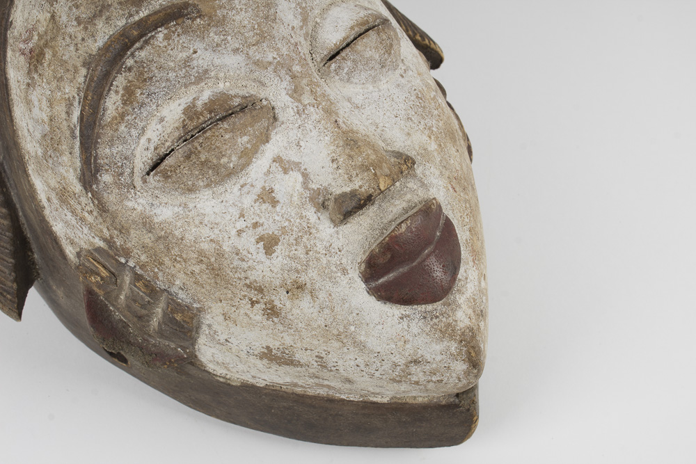 Carved West African Punu Mask