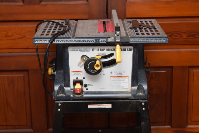 Chicago Electric 10" 13 Amp Industrial Table Saw
