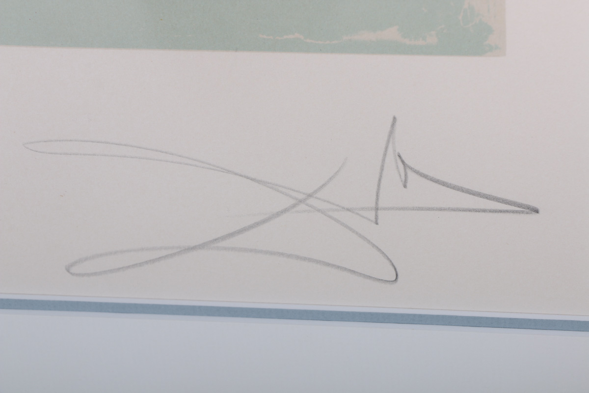 Salvador Dali Lithograph "Wealth, Health, Fame and Love"