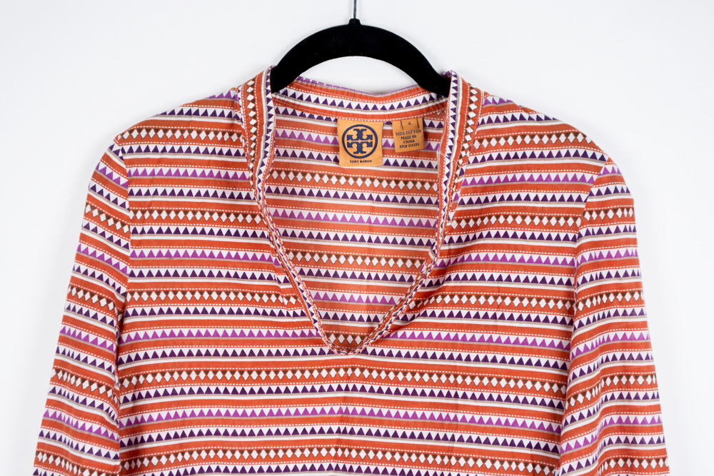 Tory Burch Striped Tunic