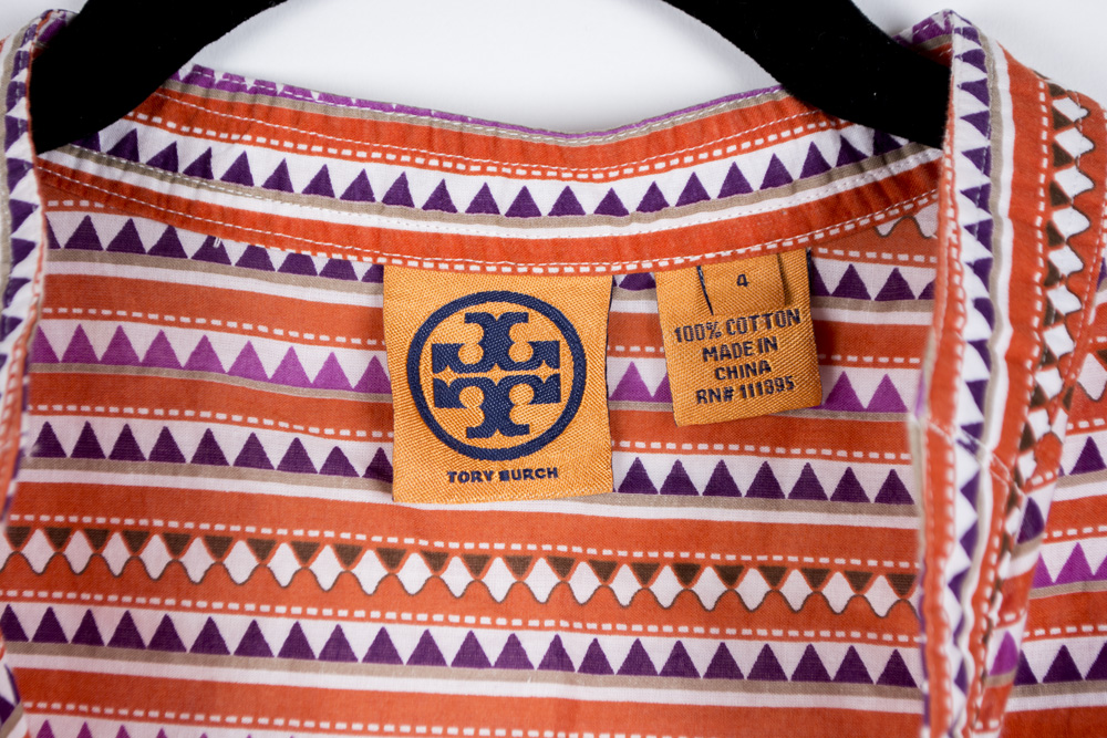 Tory Burch Striped Tunic