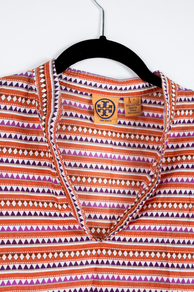 Tory Burch Striped Tunic