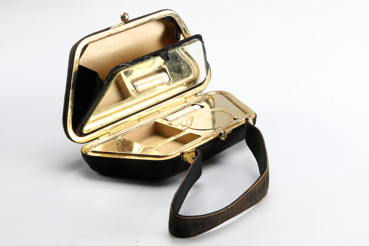 Pair of Vintage Brown Evening Bags