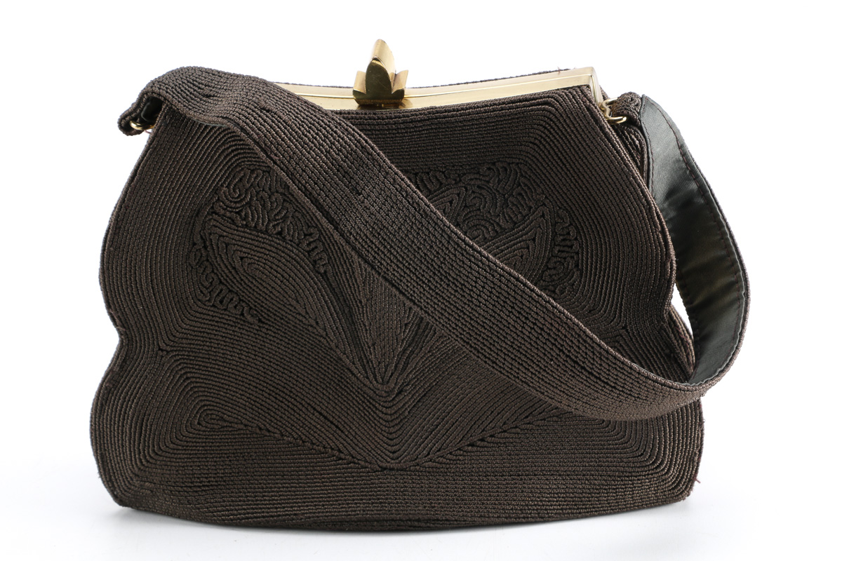 Pair of Vintage Brown Evening Bags