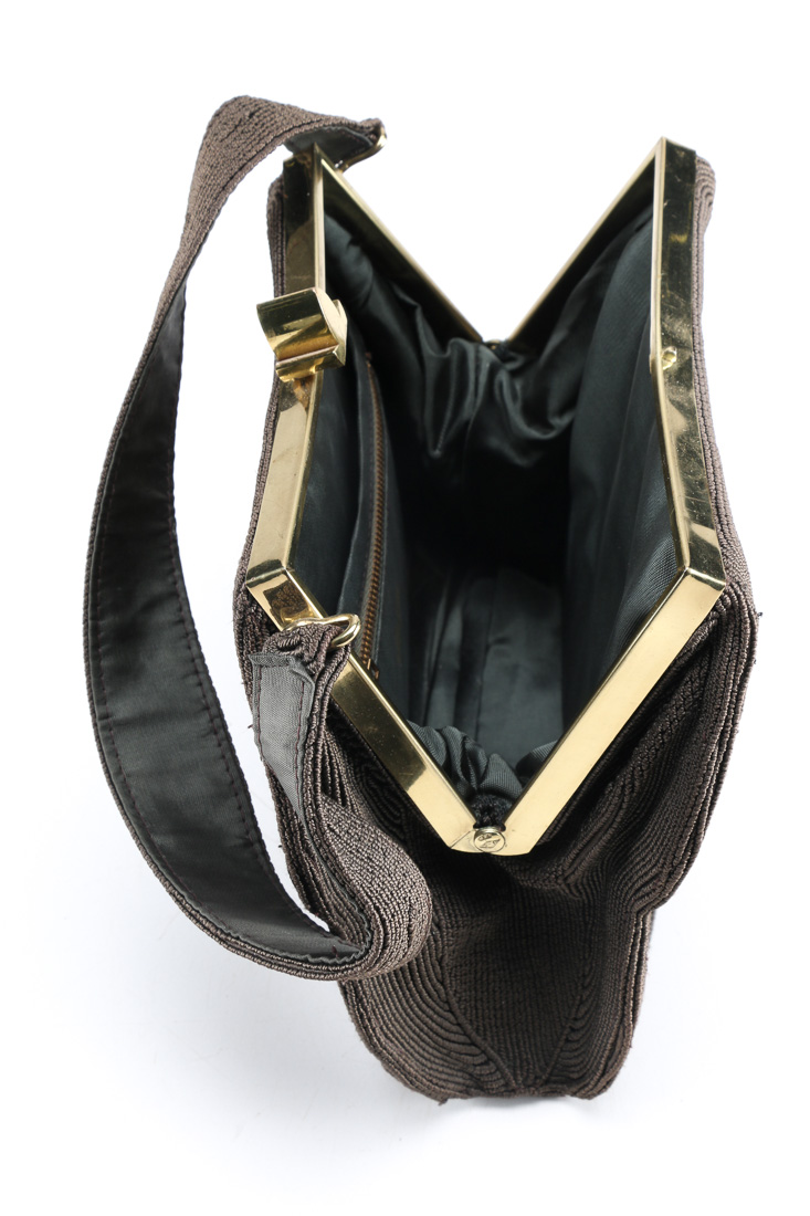 Pair of Vintage Brown Evening Bags