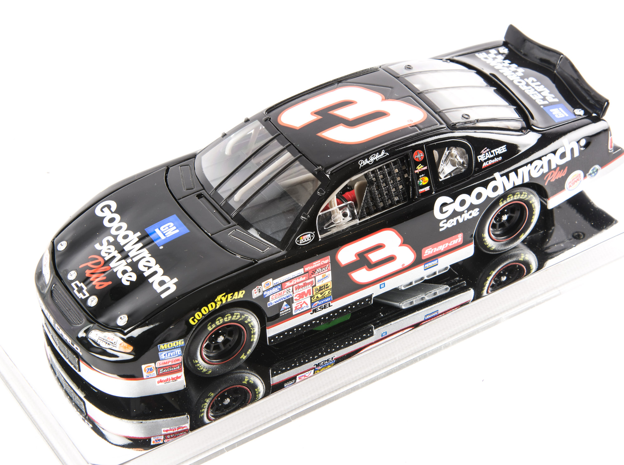 Dale Earnhardt Sr. 1998 Daytona 500 Win Commemorative Statue and Car