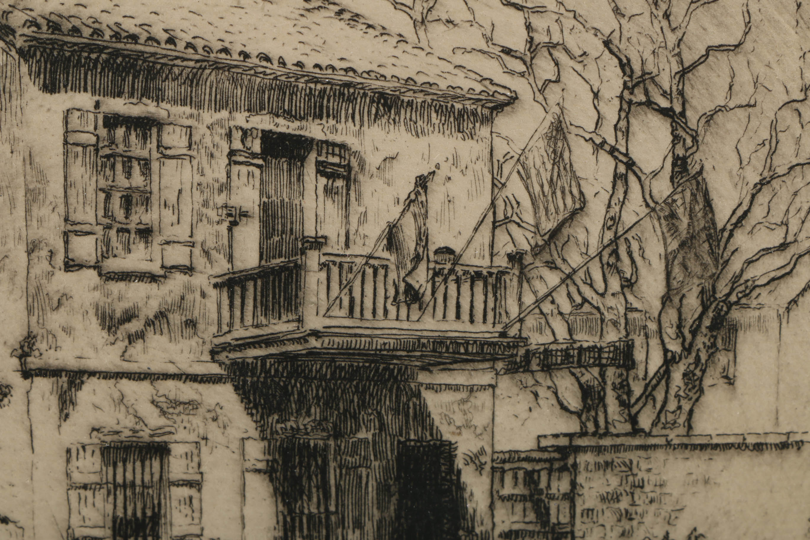 Pair of Dano Jackley Etchings