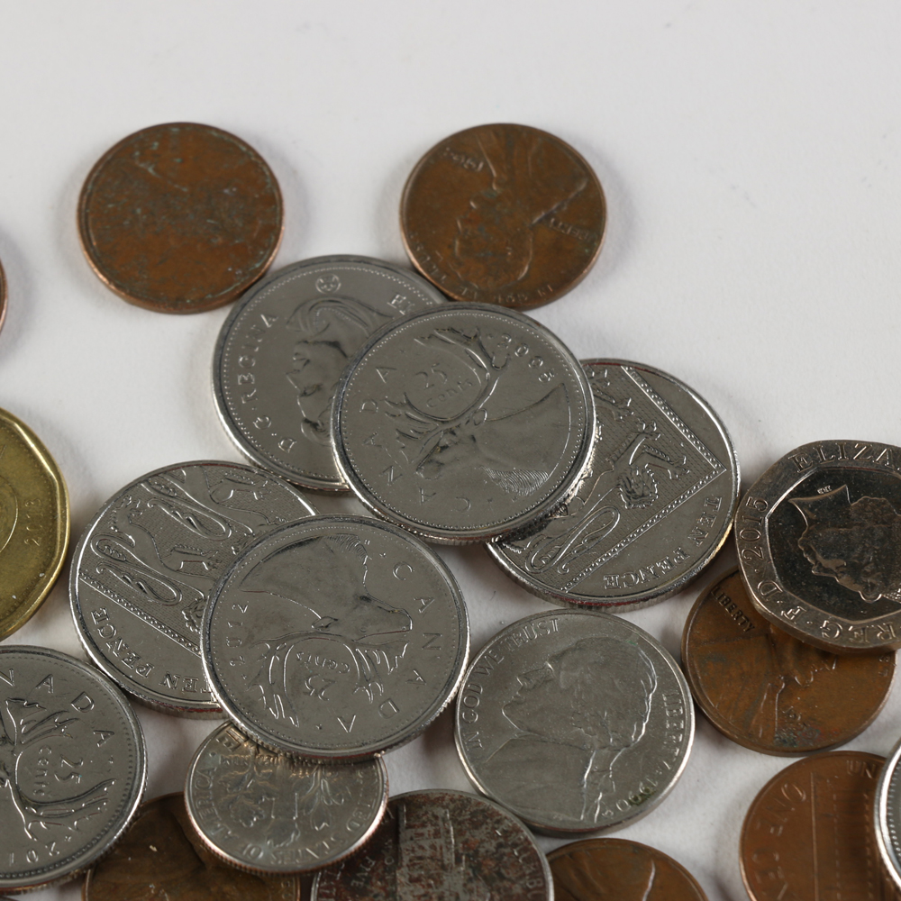 Modern British, Canadian and American Coins