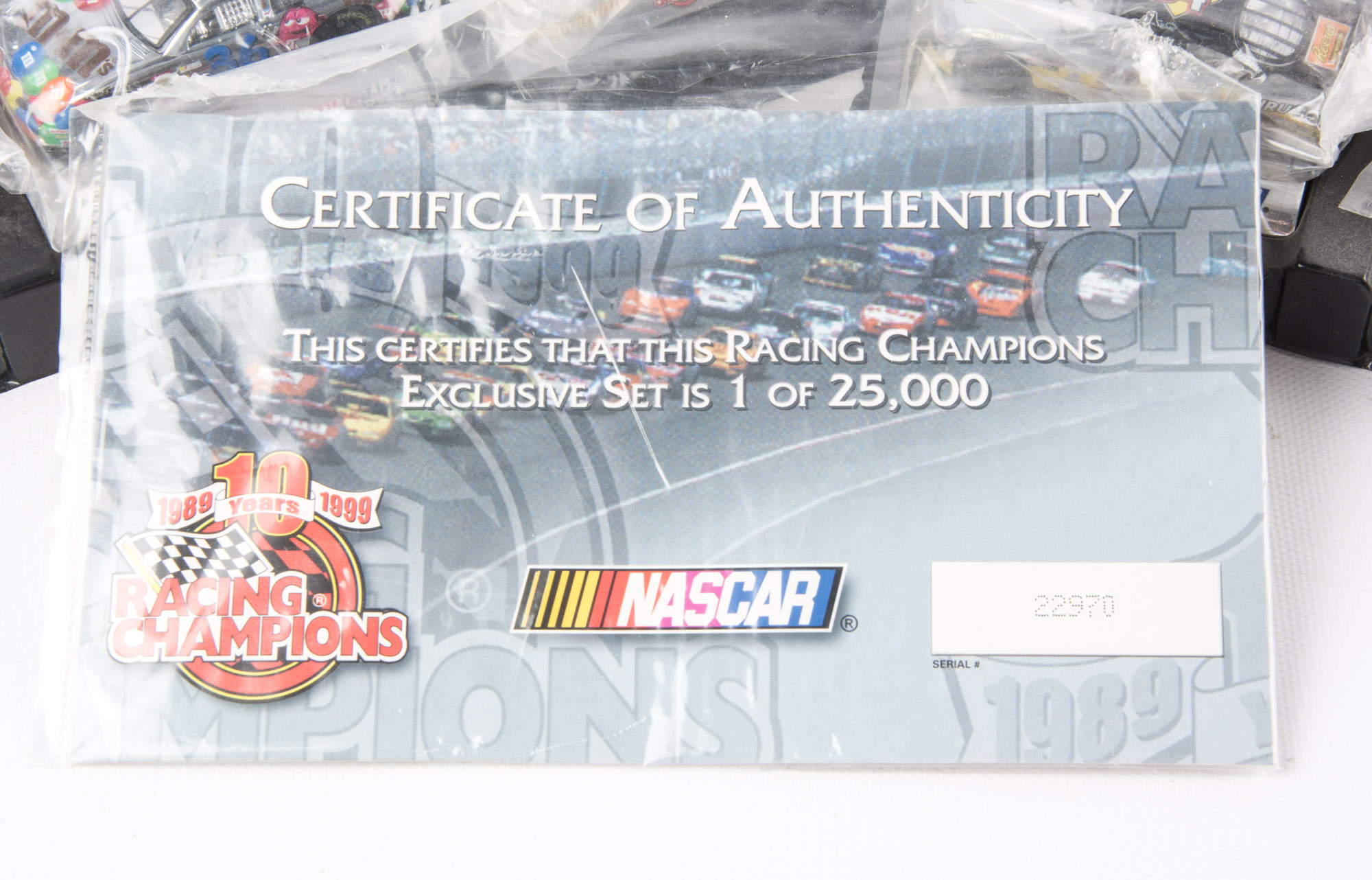 Racing Champions 10 Year Anniversary Set