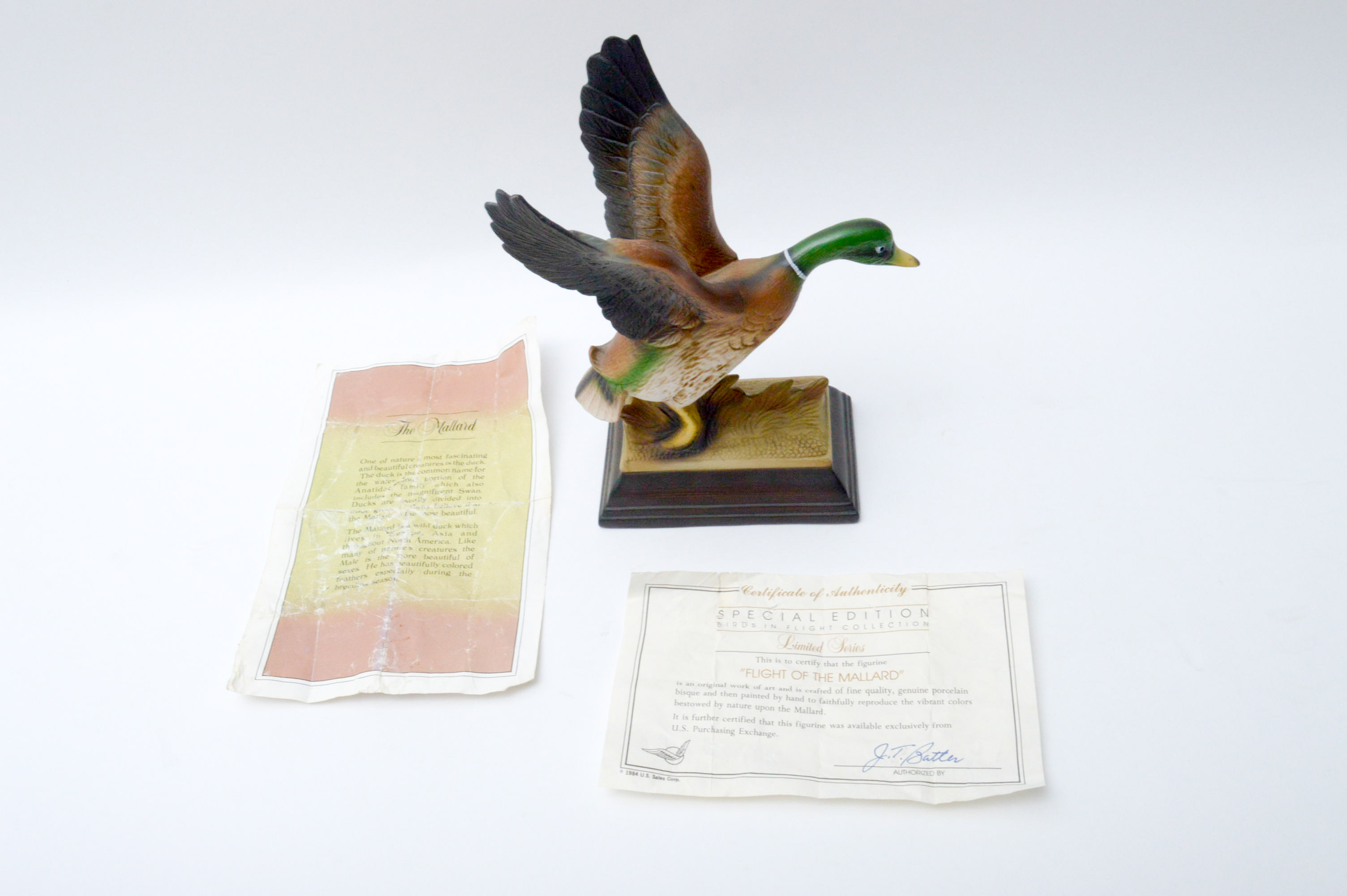 Birds in Flight Special Edition "Flight of the Mallard" Limited Edition Figurine