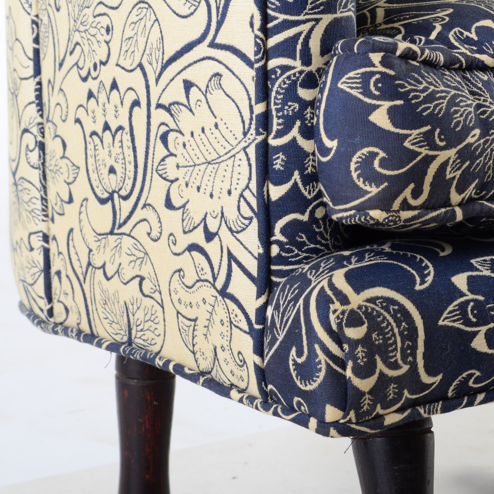 Vintage Upholstered Rocking Chair