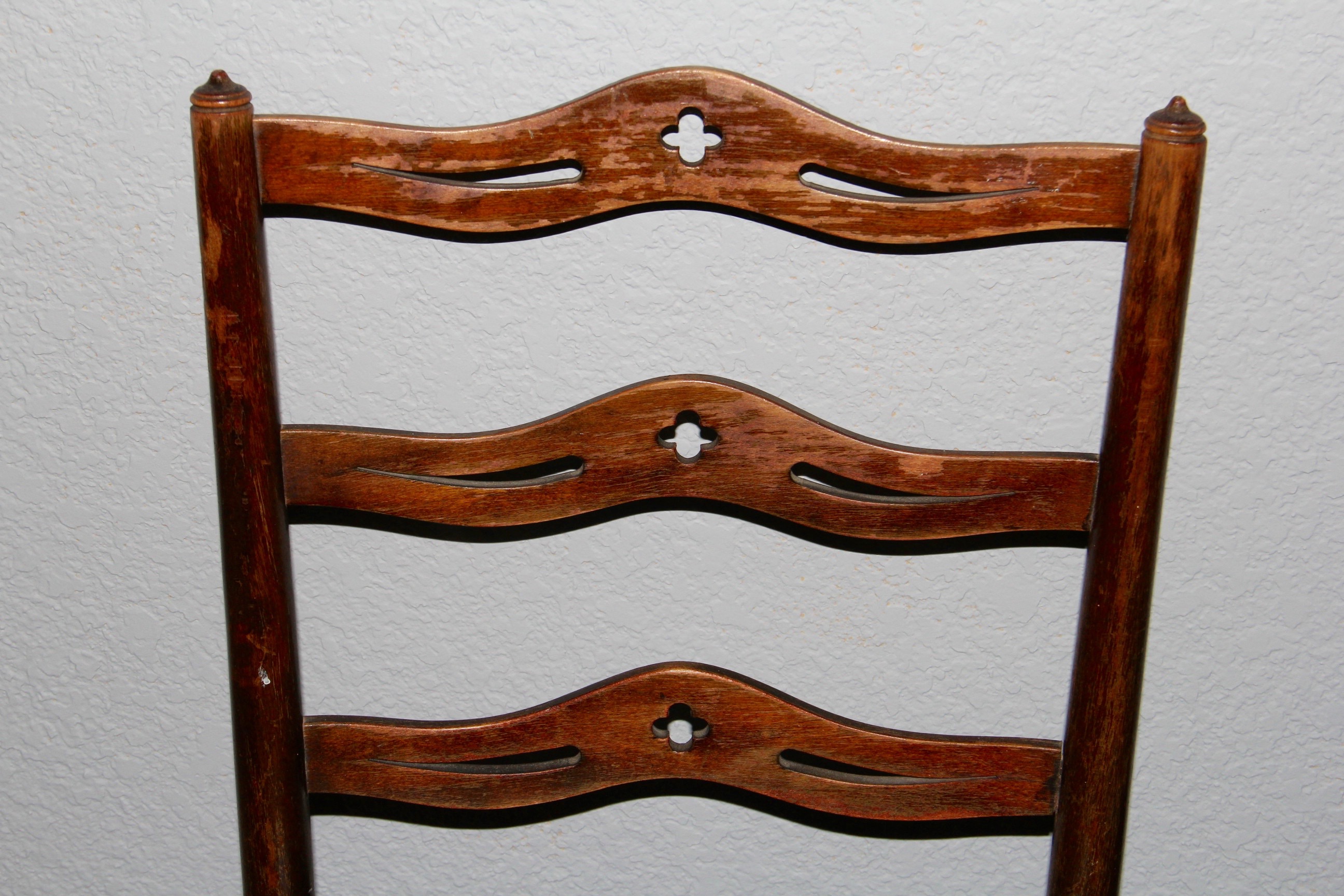 Vintage Ribbon Back Side Chairs