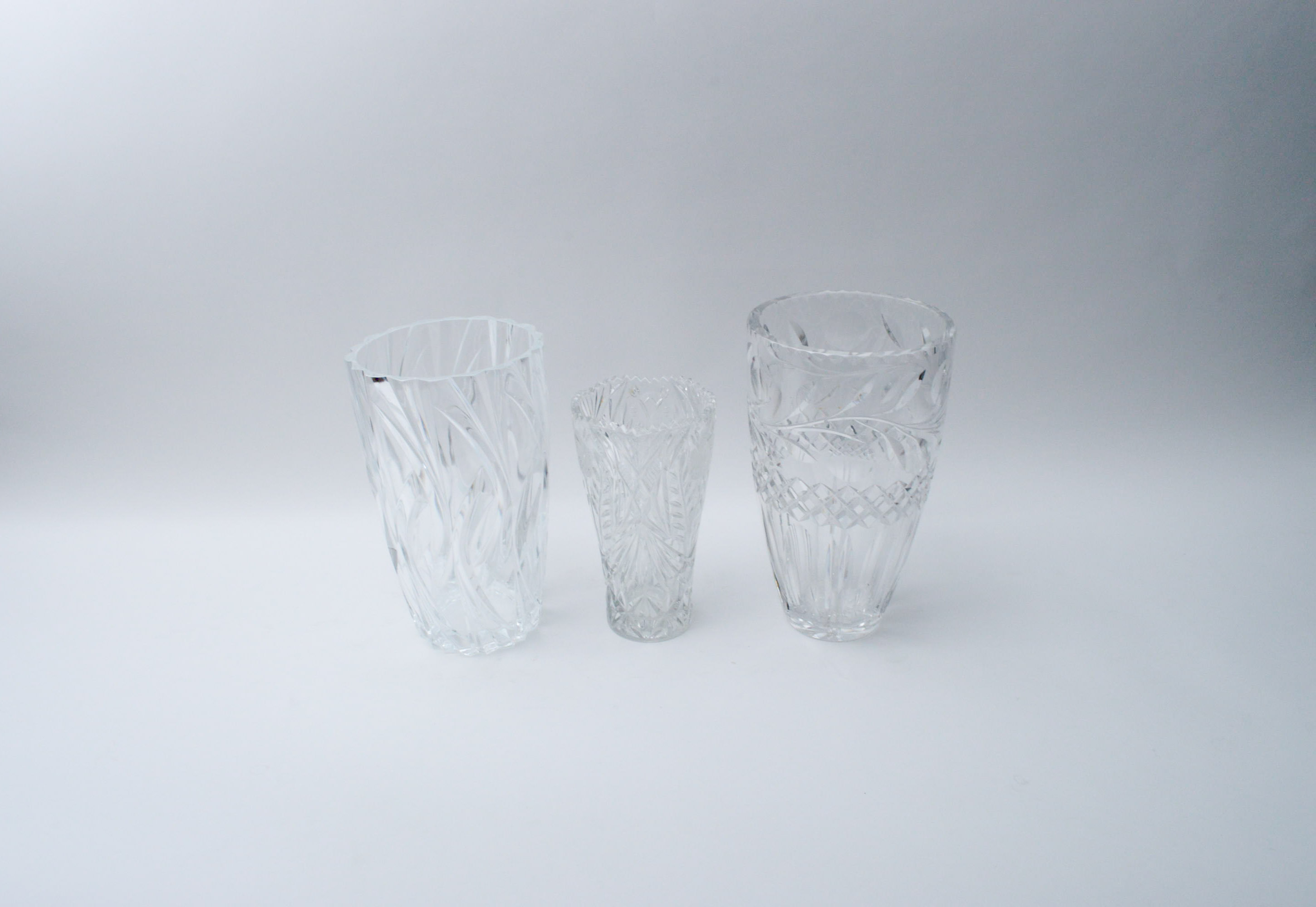 Crystal Bouquet Vases