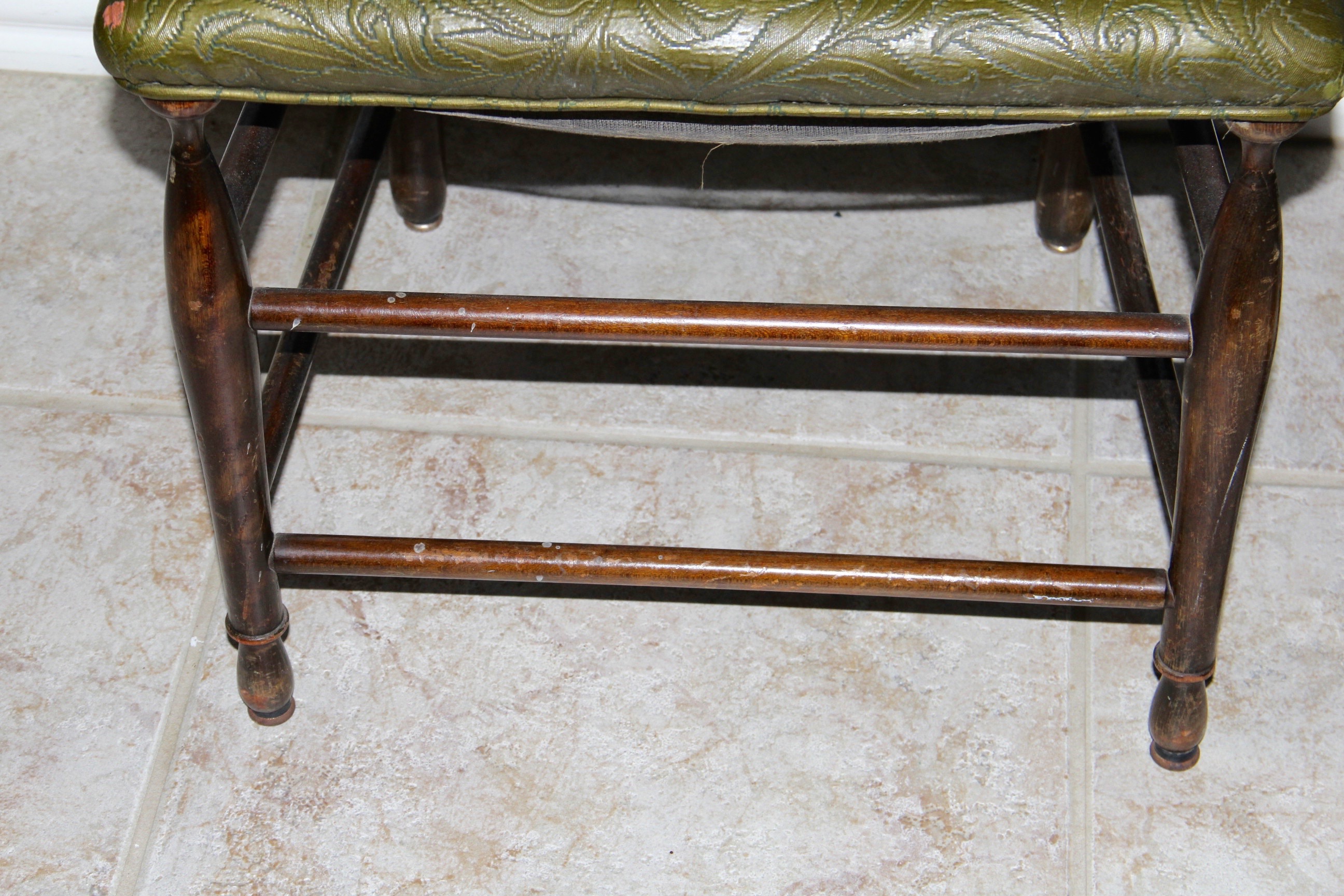 Vintage Ribbon Back Side Chairs