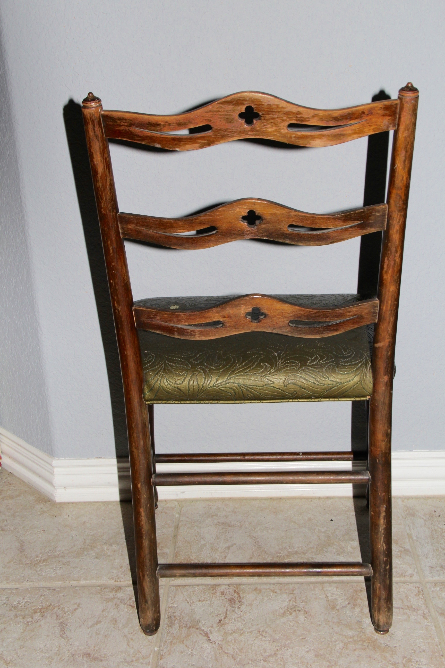 Vintage Ribbon Back Side Chairs