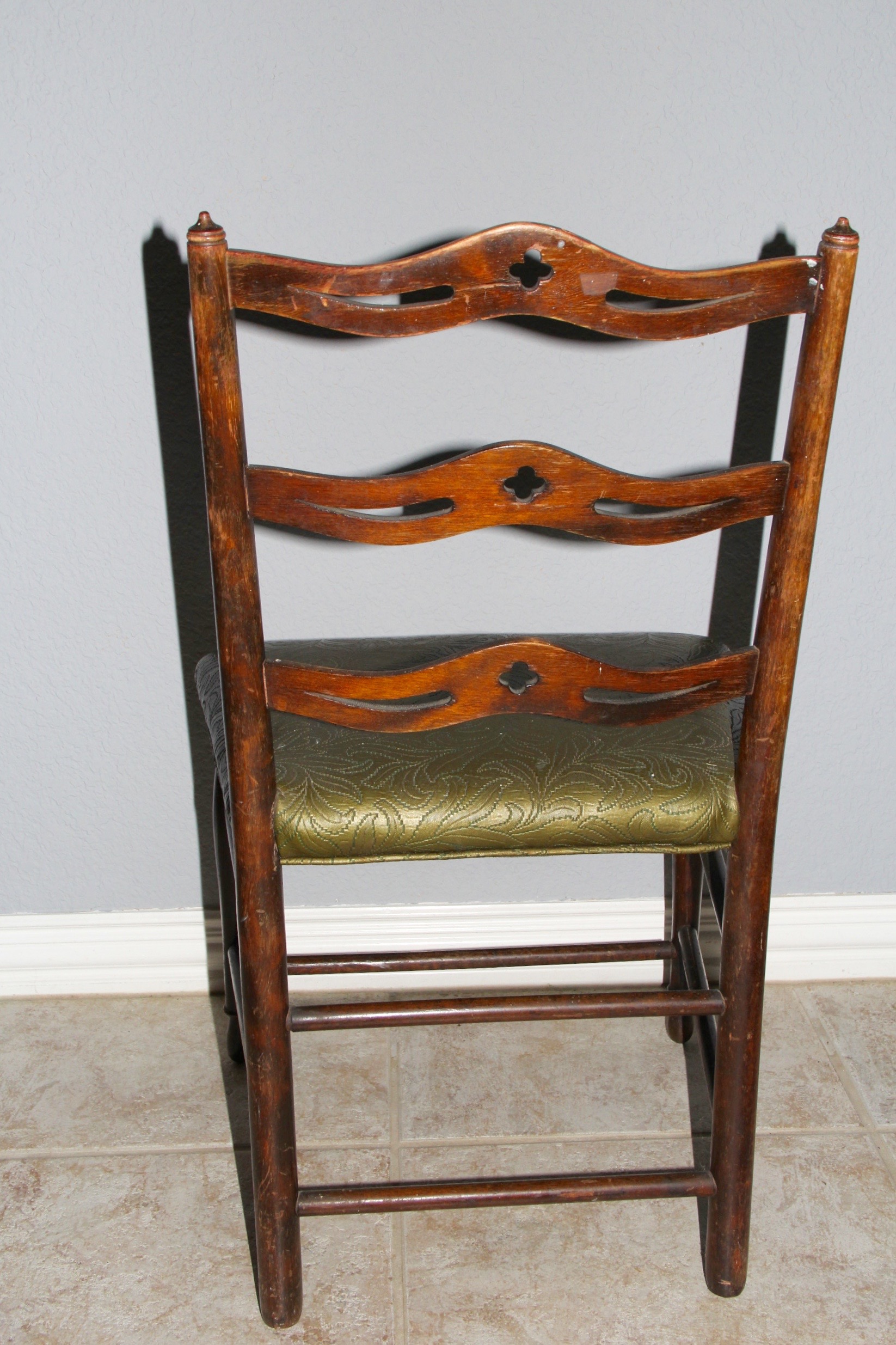 Vintage Ribbon Back Side Chairs