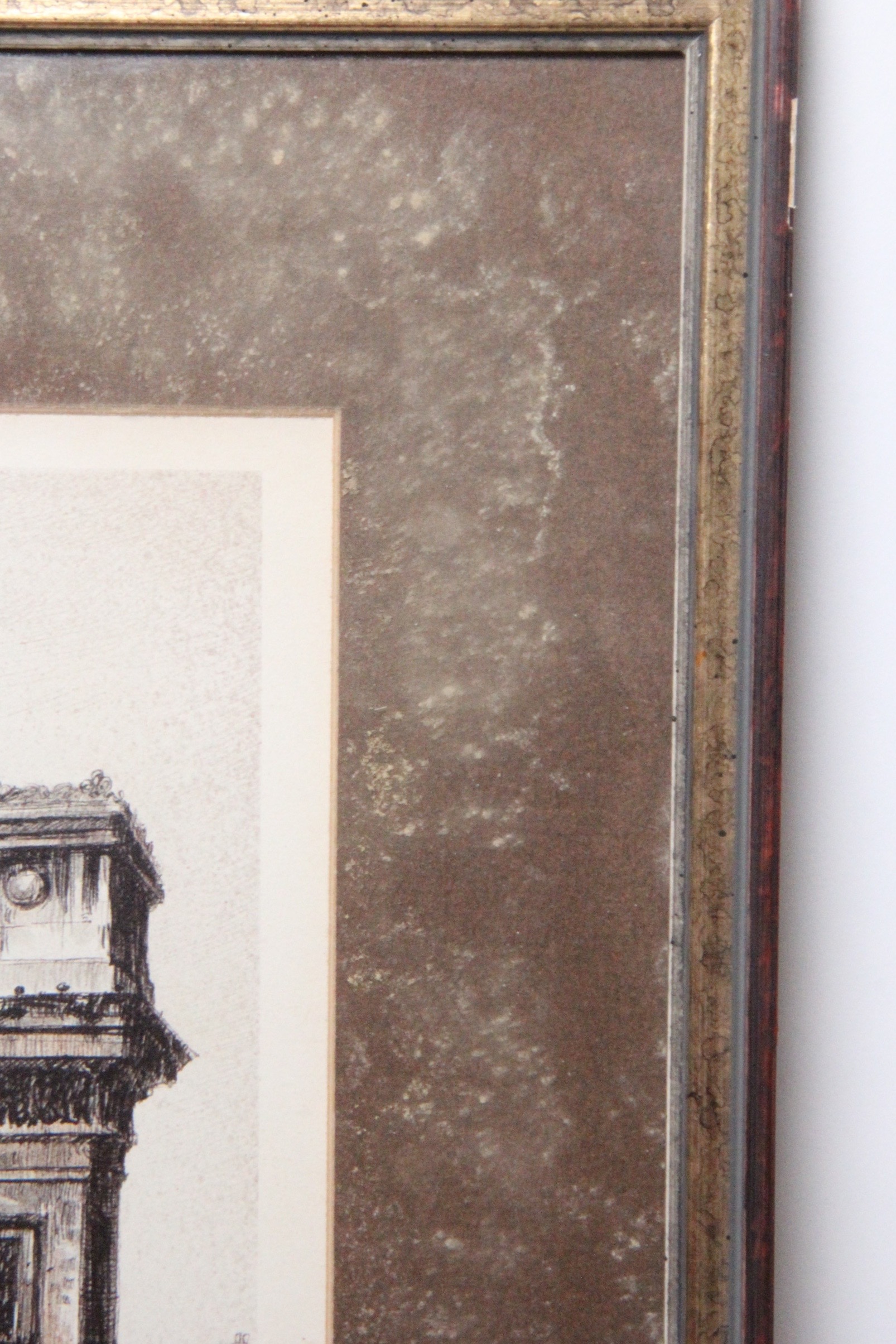 Ortiz Alfau Signed Offset Lithographs "Tour Eiffel" and "Arc de Triomphe"