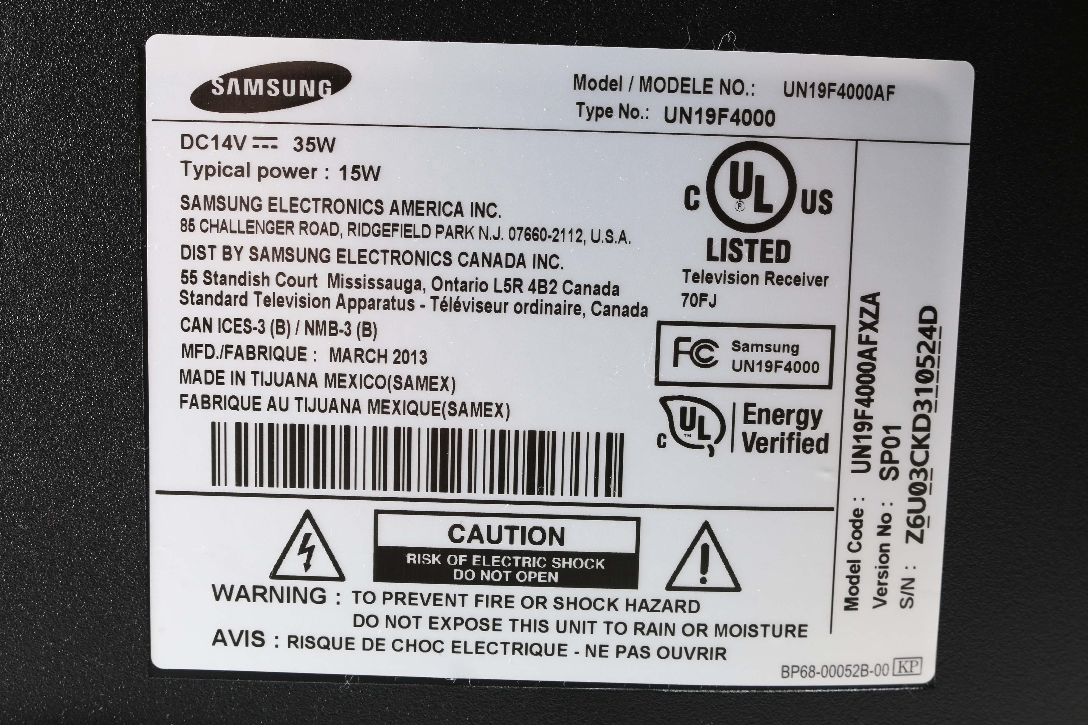 Samsung TV and Thirty Something First Season DVD